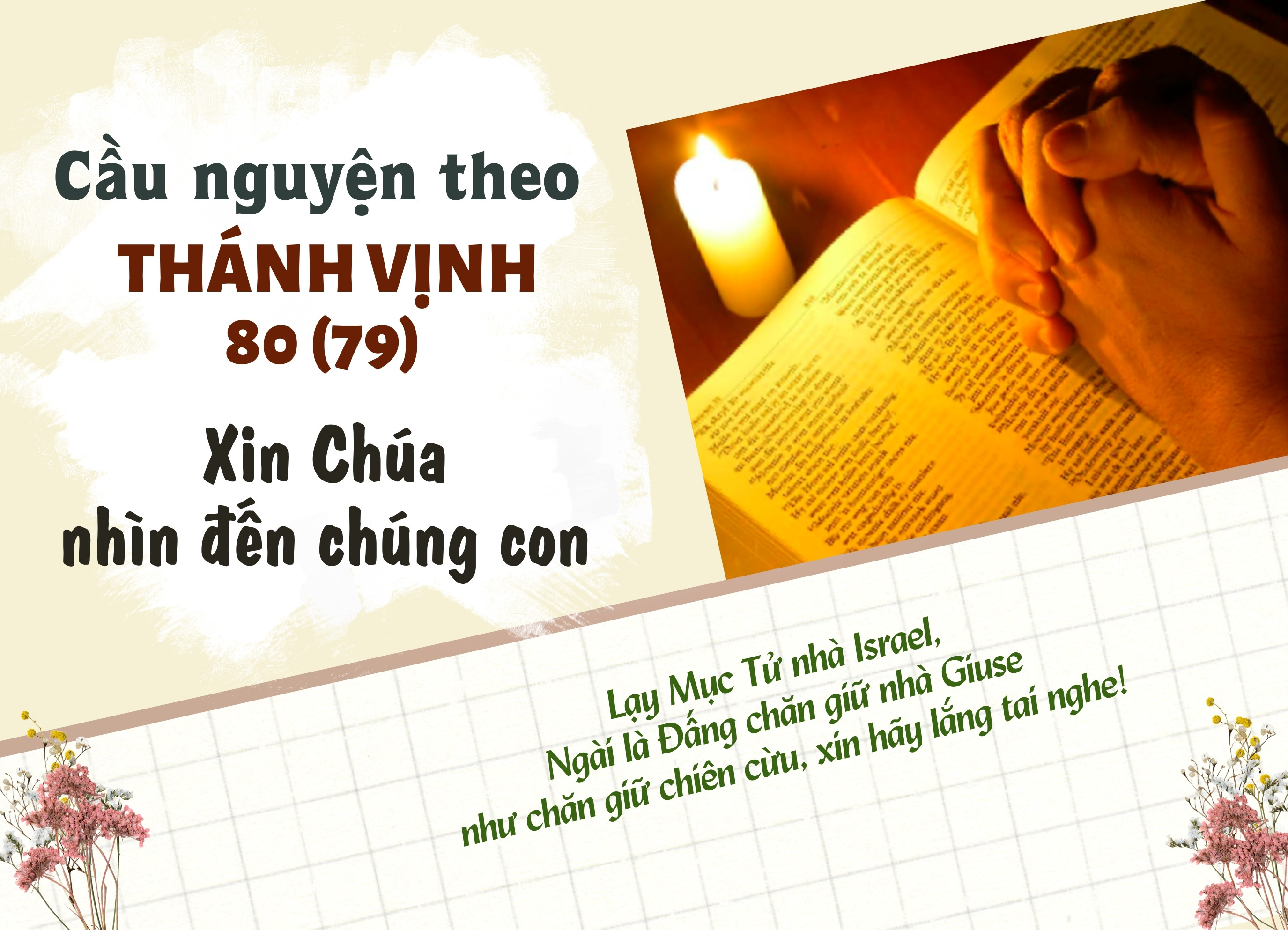 Cầu nguyện theo Thánh vịnh 80 (79)