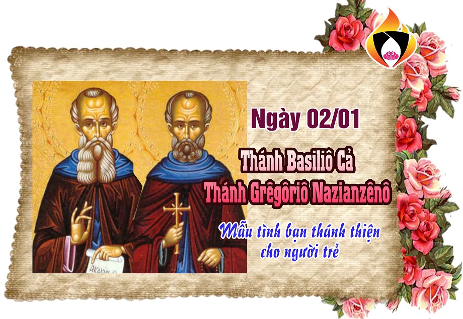 Ngày 02/01 - Thánh Basiliô và Thánh Grêgôriô