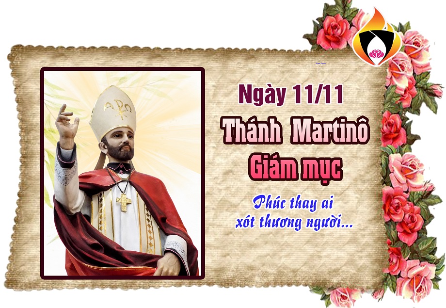 Ngày 11/11 - Thánh Mactinô Giám mục