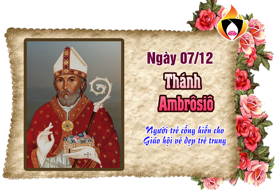 Ngày 07/12 -Thánh Ambrôsiô