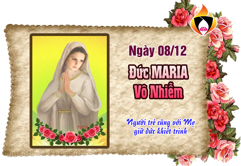 Ngày 08/12 - Đức Mẹ Vô Nhiễm