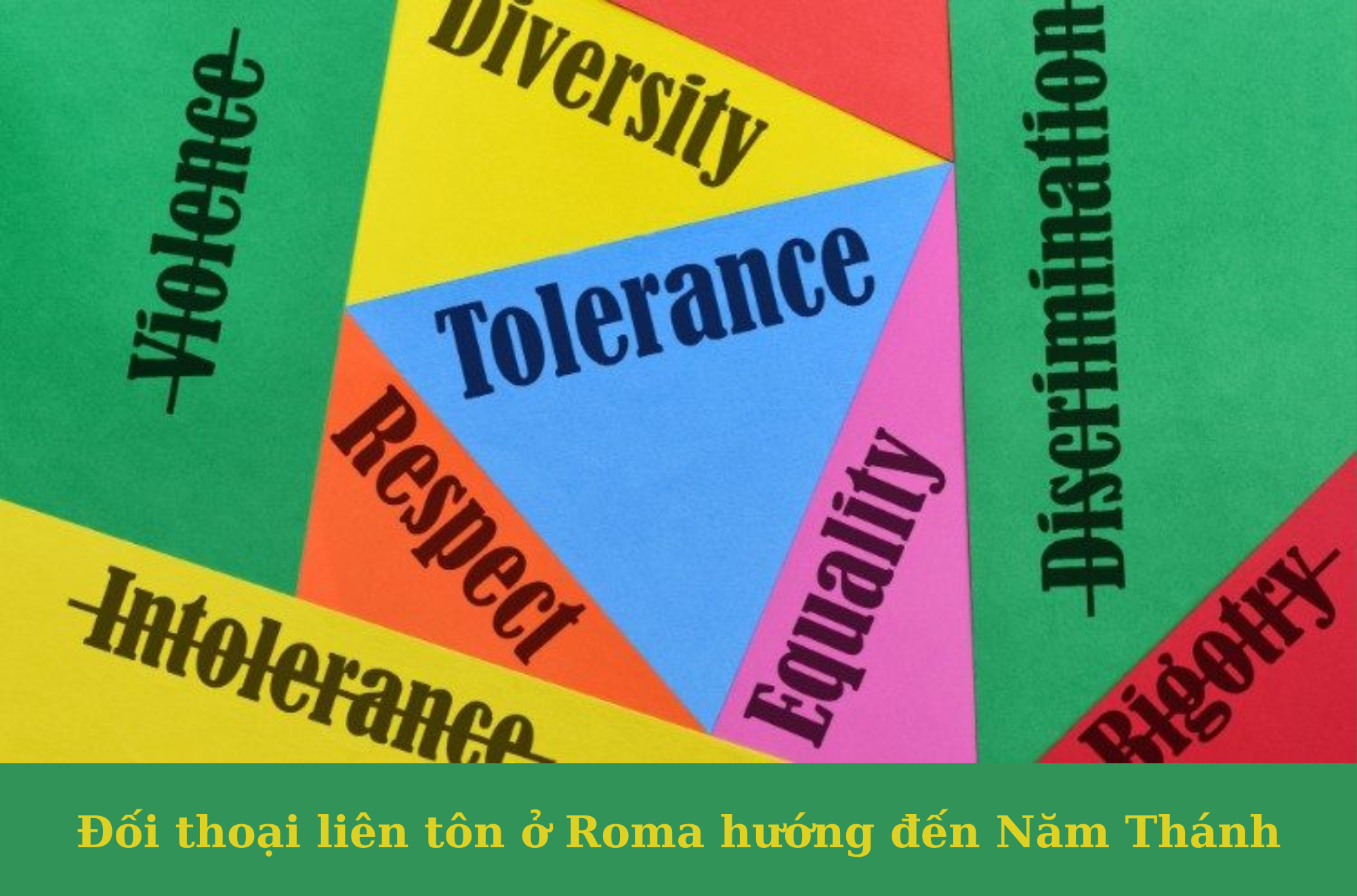 Đối thoại liên tôn ở Roma hướng đến Năm Thánh