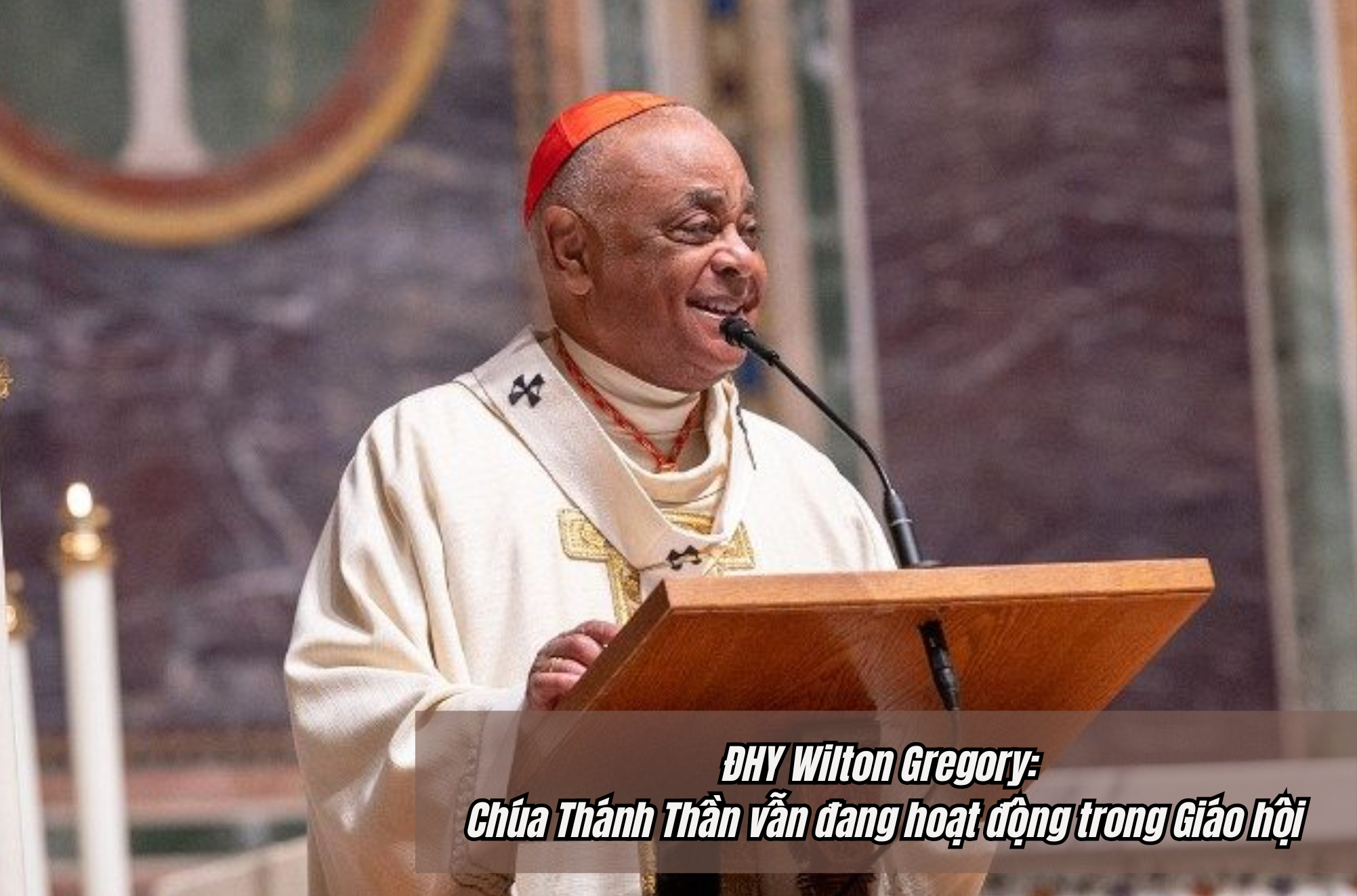 ĐHY Wilton Gregory: Chúa Thánh Thần vẫn đang hoạt động trong Giáo hội