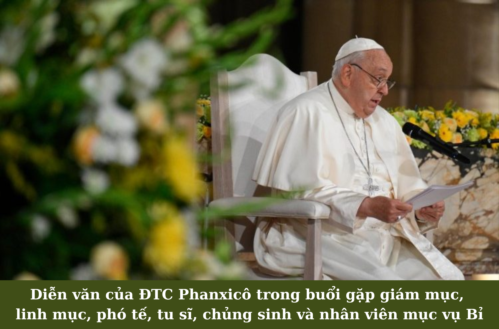 dien van cua dtc phanxico trong buoi gap giam muc linh muc pho te tu si chung sinh va nhan vien muc vu bi