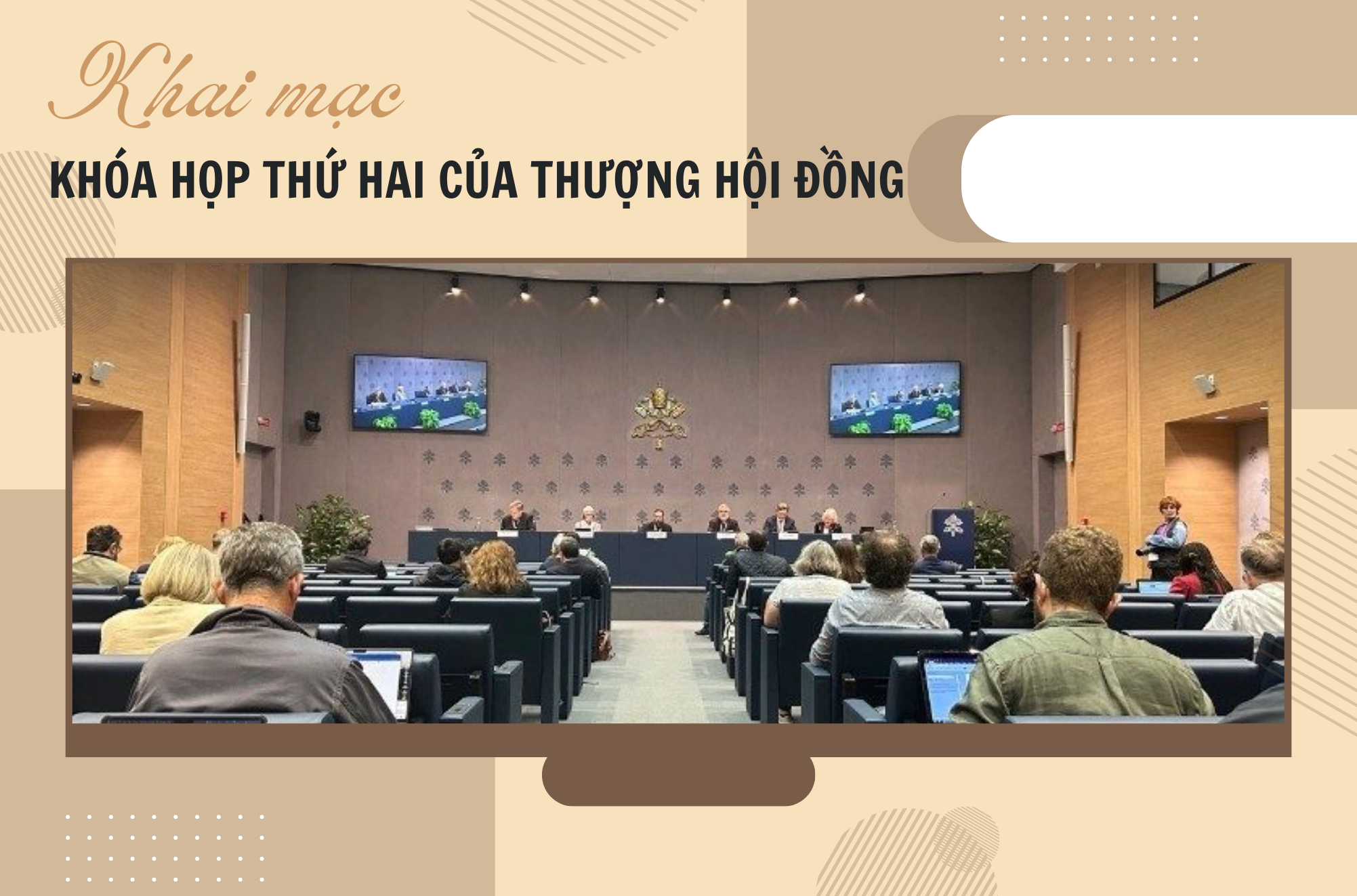 Khai mạc khóa họp thứ hai của Thượng Hội đồng