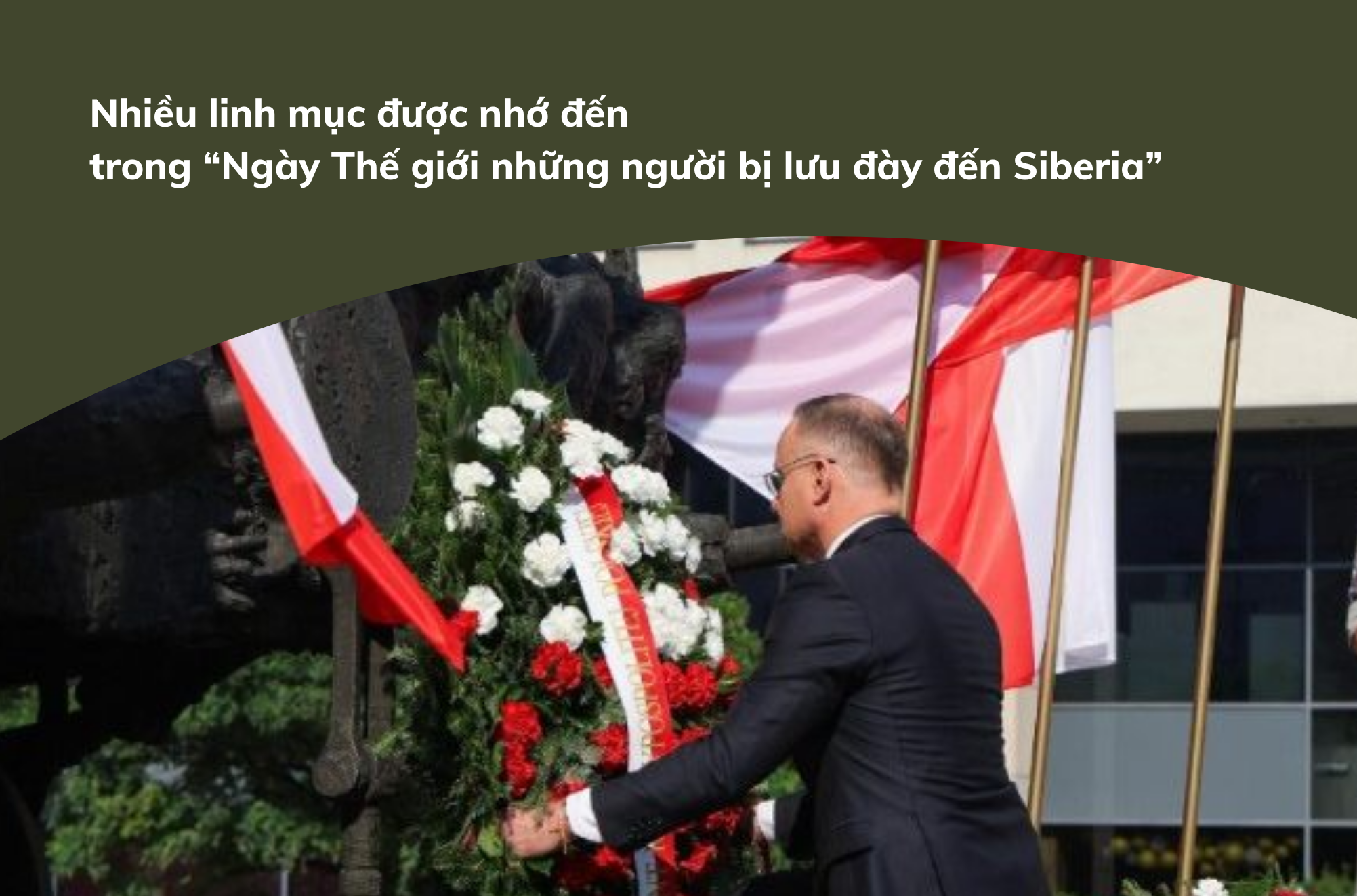 nhieu linh muc duoc nho den trong “ngay the gioi nhung nguoi bi luu day den siberia”