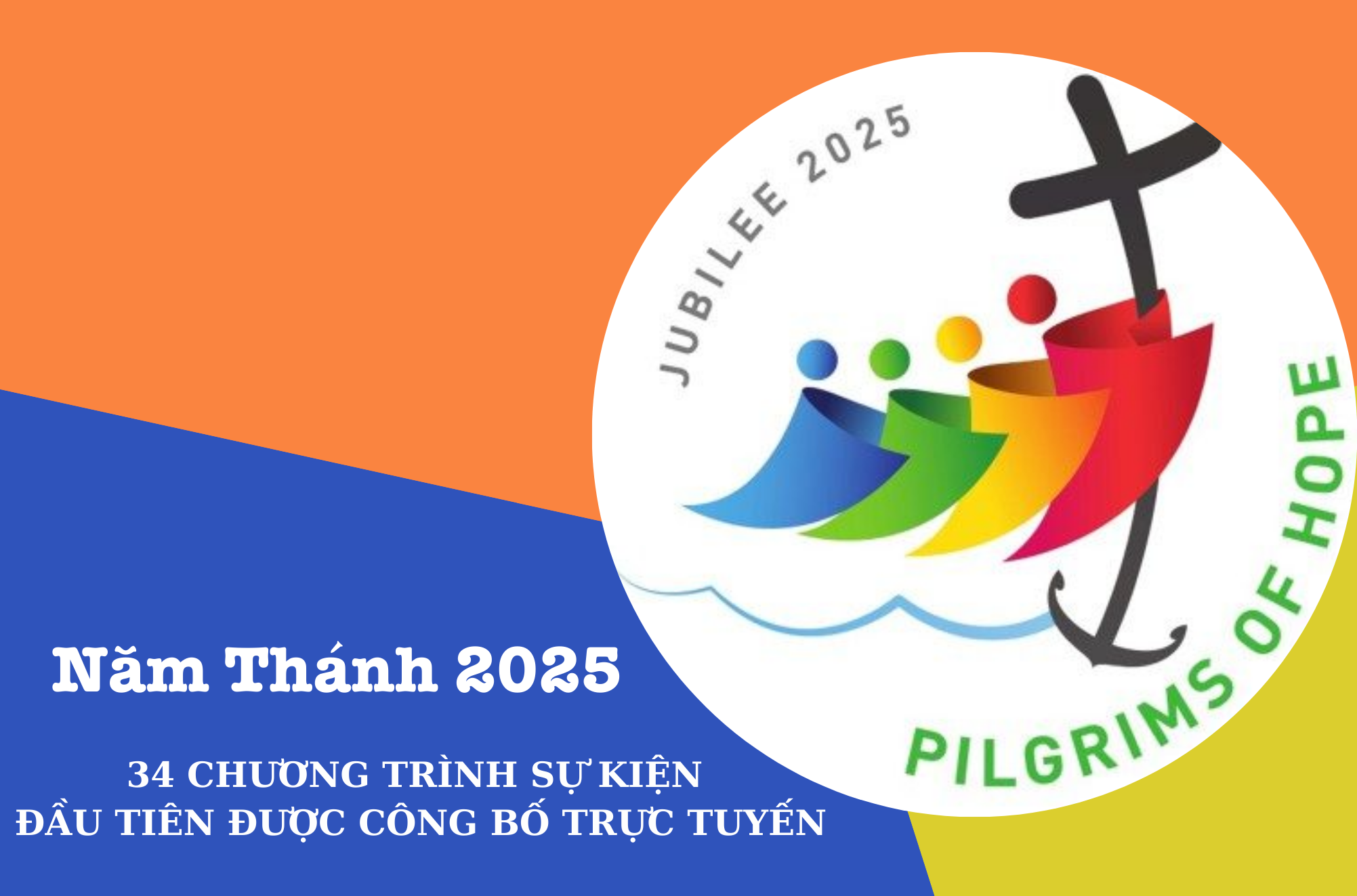 Năm thánh 2025: 34 chương trình sự kiện đầu tiên được công bố trực tuyến