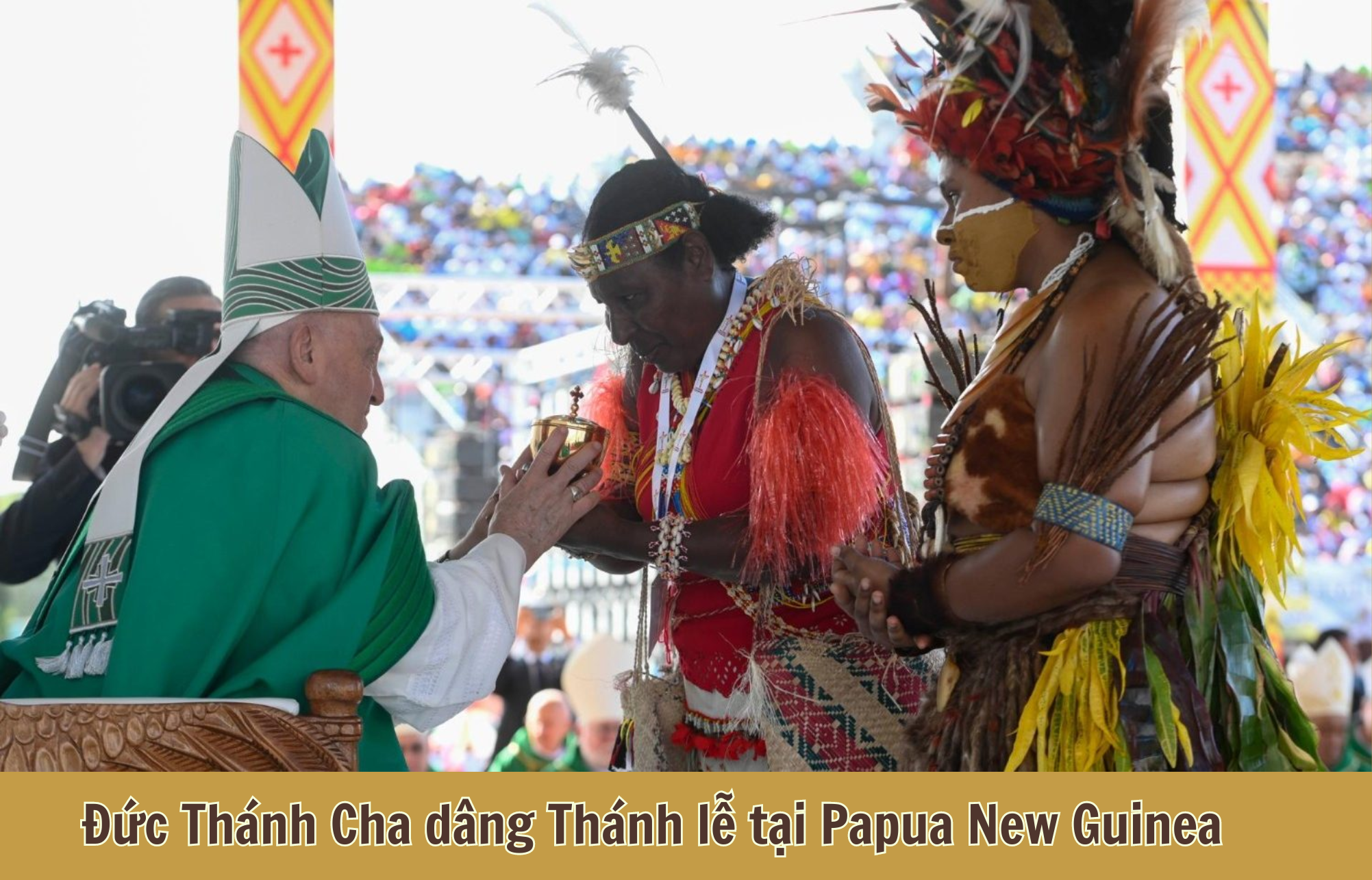 Đức Thánh Cha dâng Thánh lễ tại Papua New Guinea