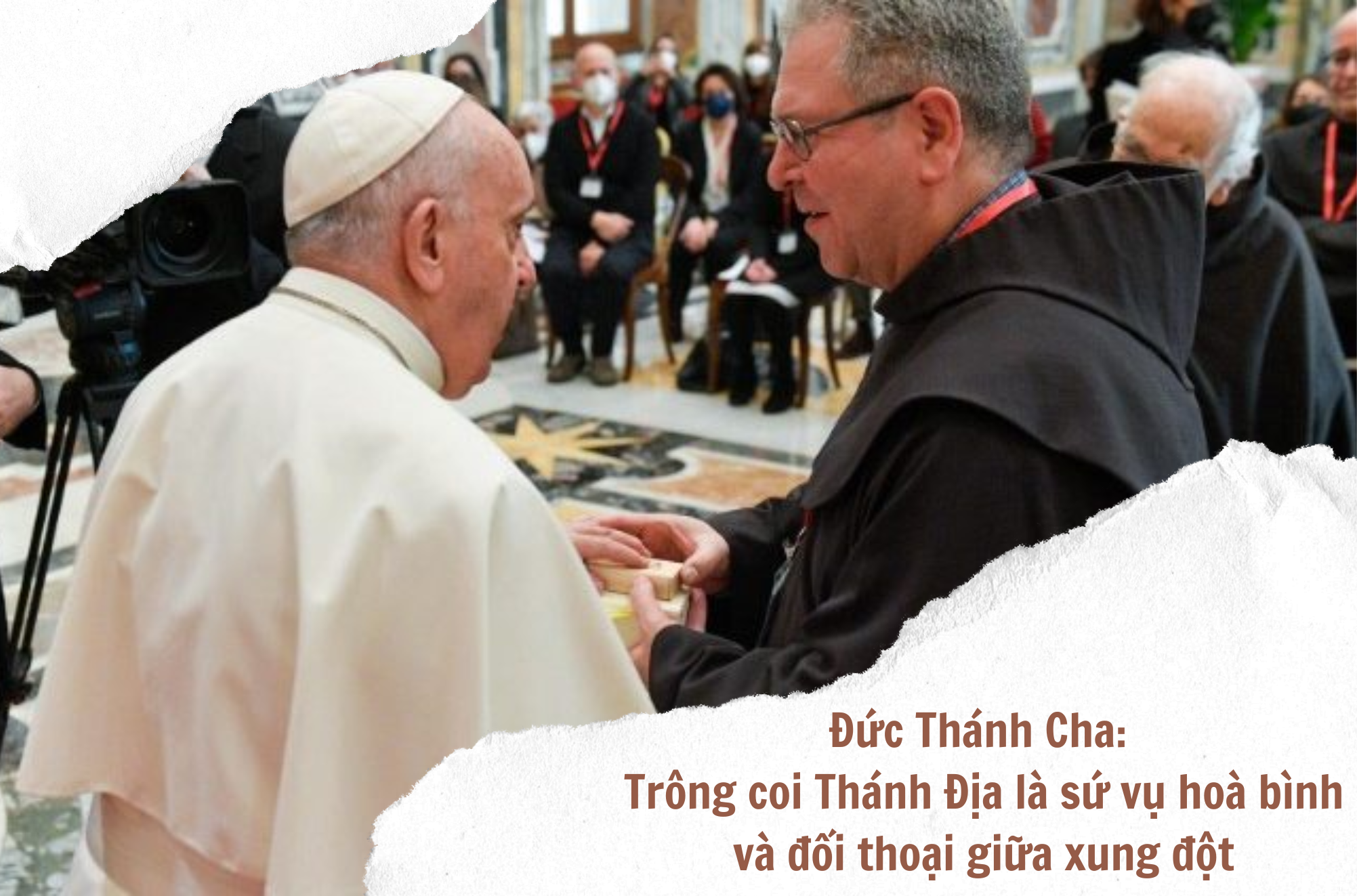 duc thanh cha trong coi thanh dia la su vu hoa binh va doi thoai giua xung dot