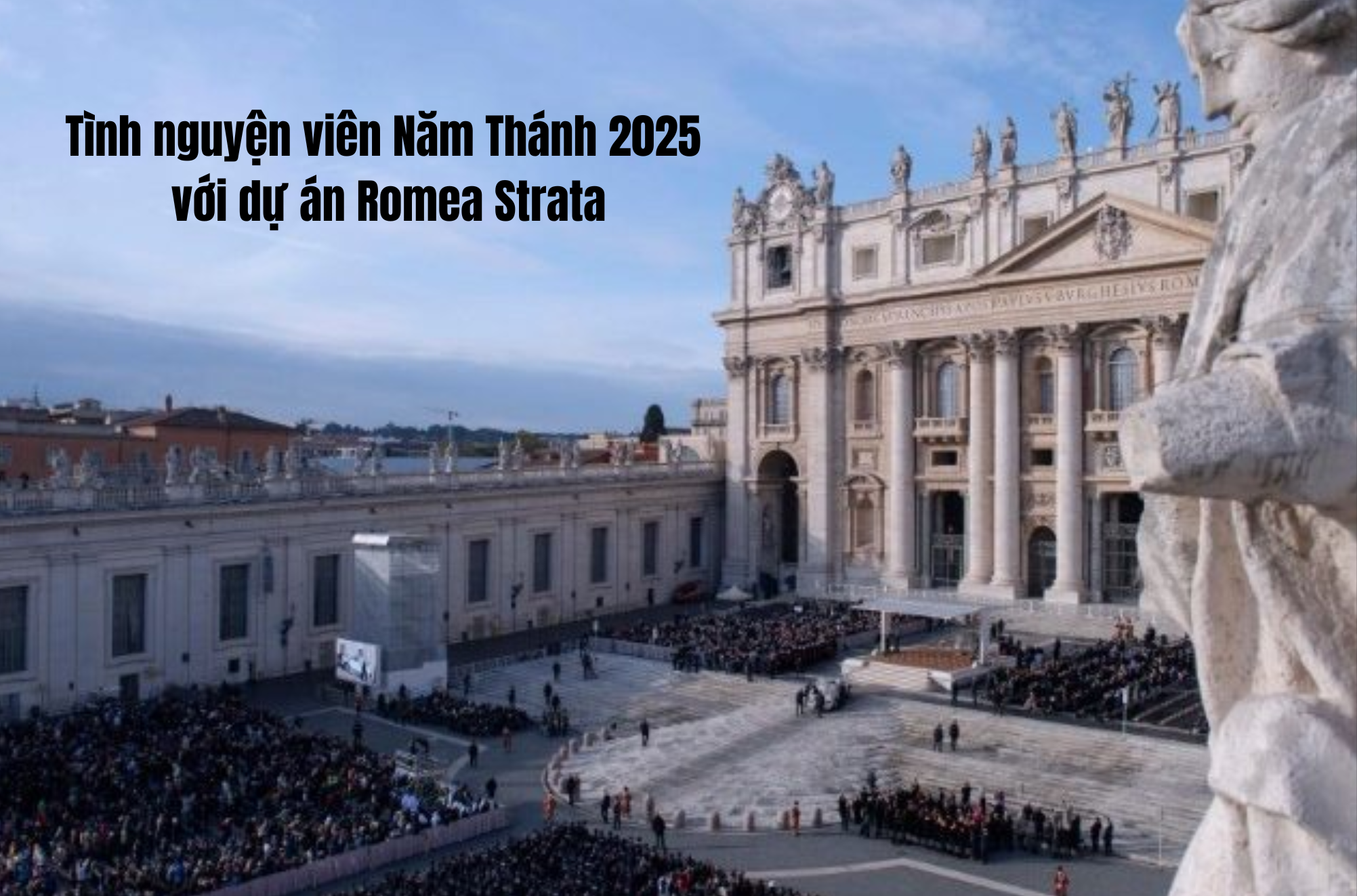 Tình nguyện viên Năm Thánh 2025 với dự án Romea Strata