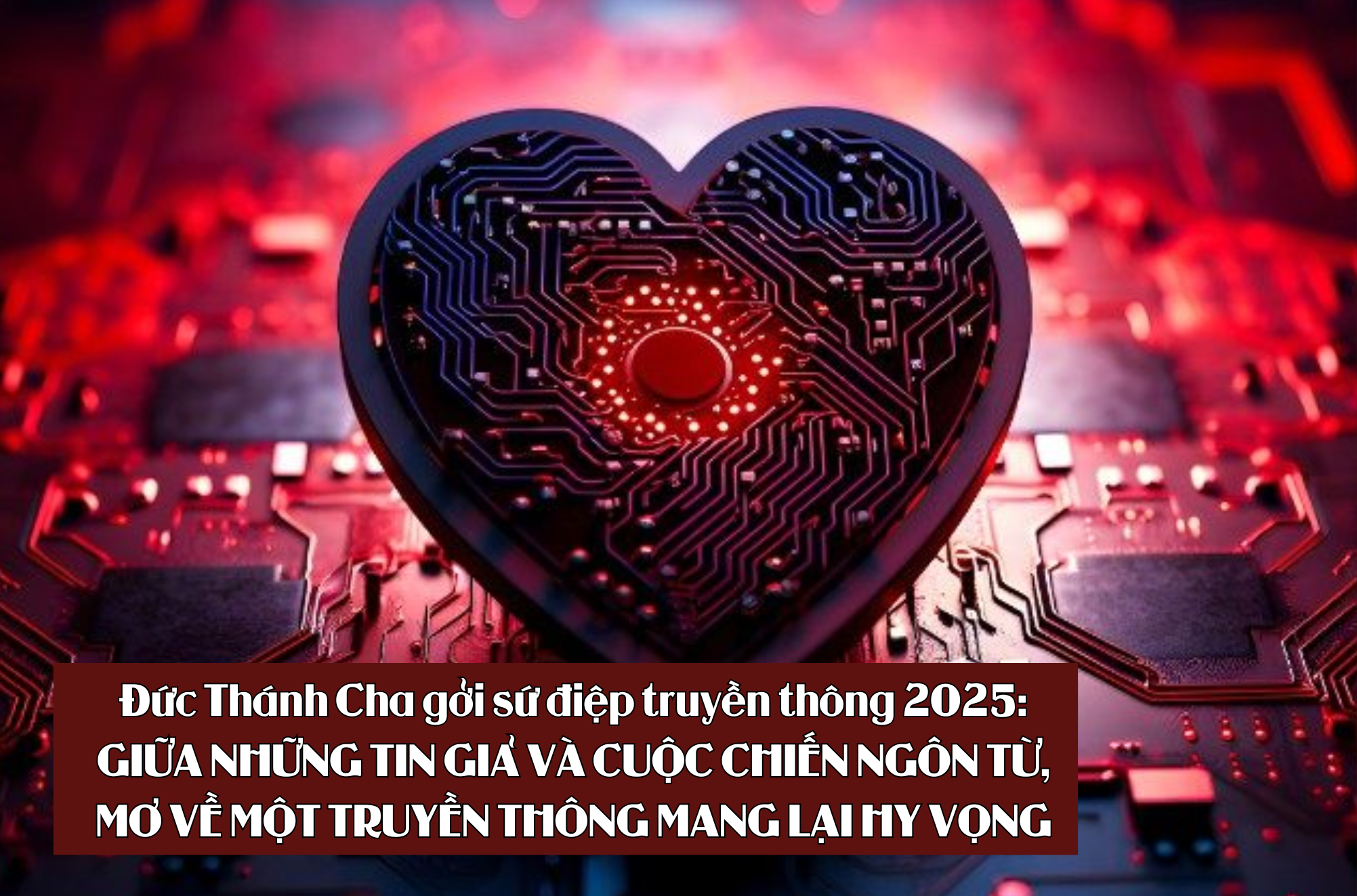 Đức Thánh Cha gởi sứ điệp truyền thông 2025: Giữa những tin giả và cuộc chiến ngôn từ, mơ về một truyền thông mang lại hy vọng