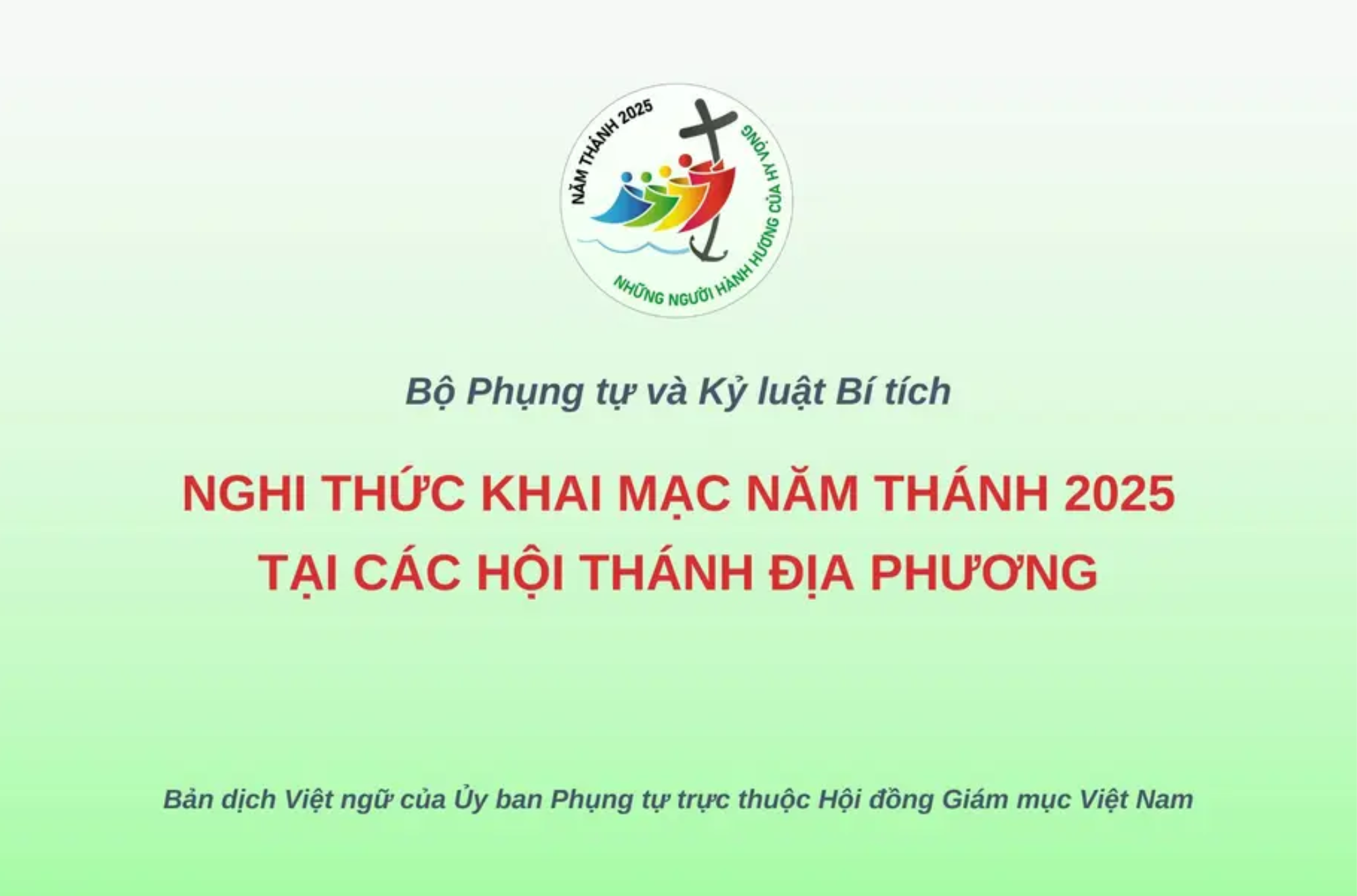 nghi thuc khai mac nam thanh 2025 tai cac hoi thanh dia phuong