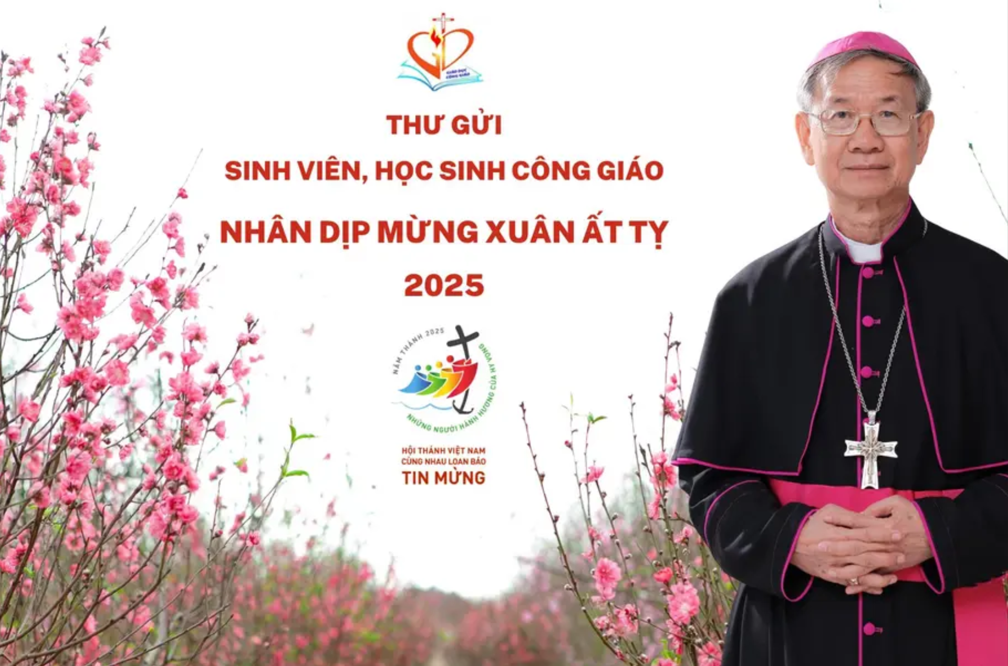 Thư gửi sinh viên, học sinh Công giáo nhân dịp mừng xuân Ất Tỵ 2025