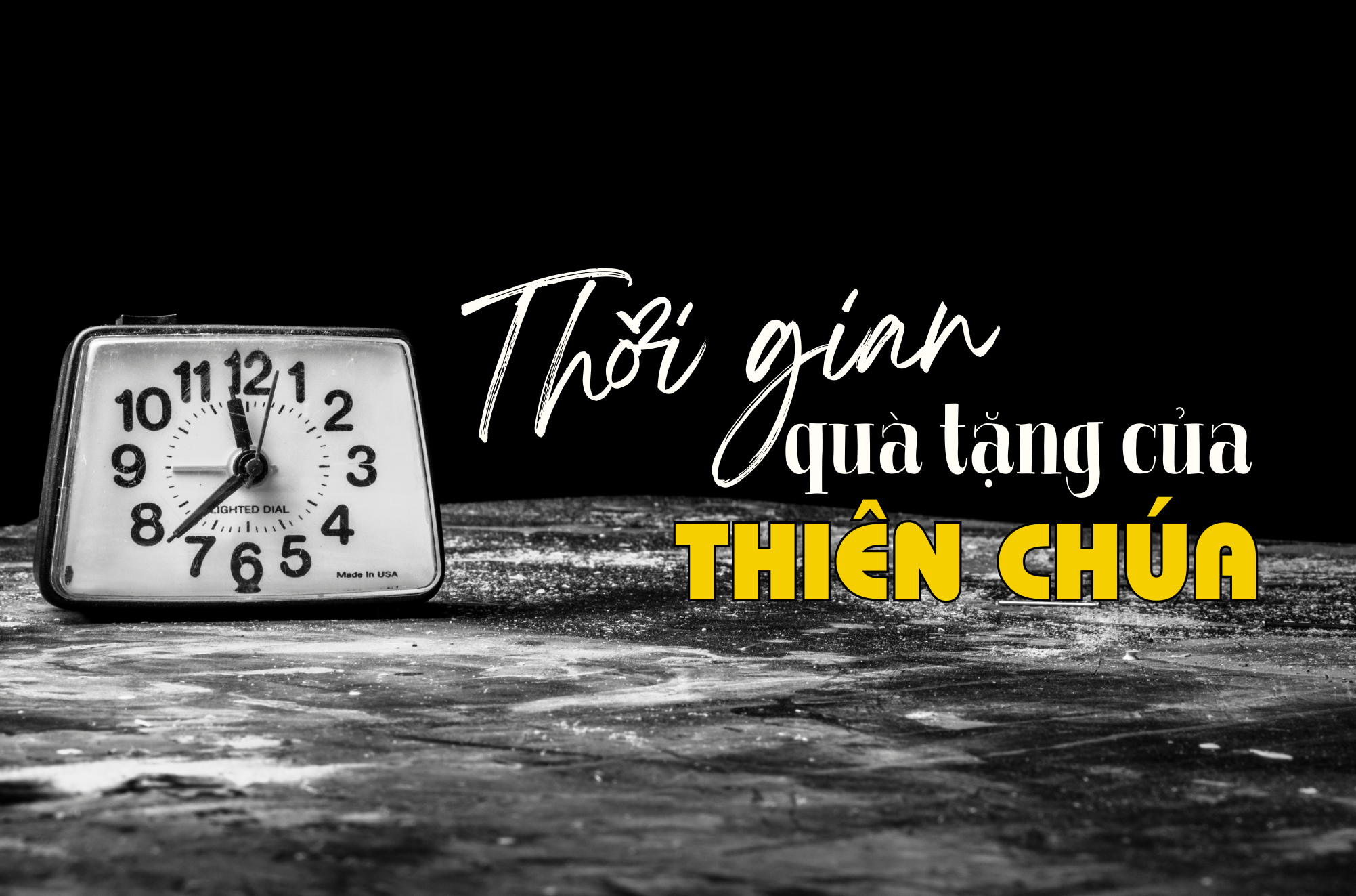 thoi gian   qua tang cua thien chua