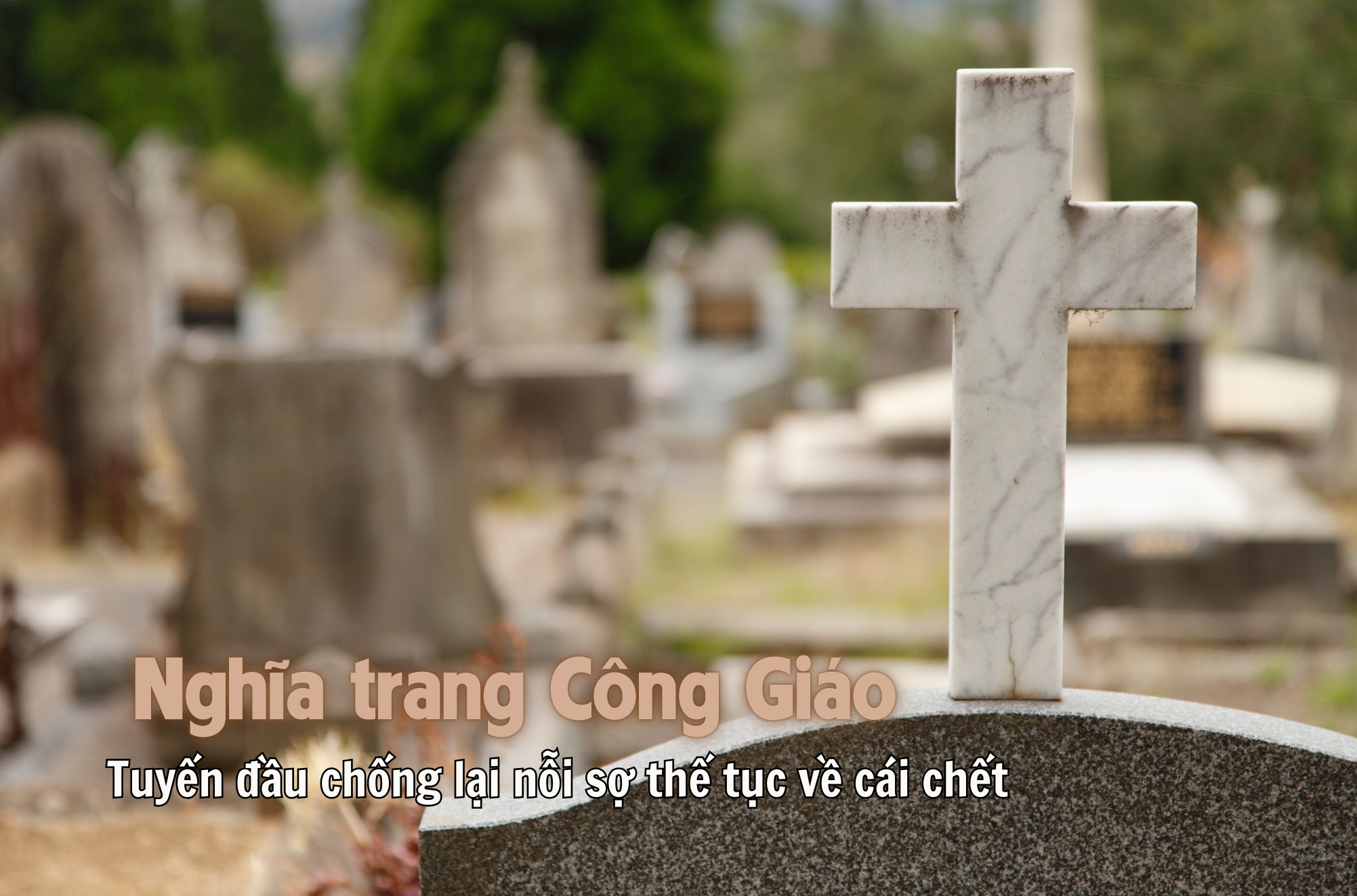 Nghĩa trang Công giáo: Tuyến đầu chống lại nỗi sợ thế tục về cái chết