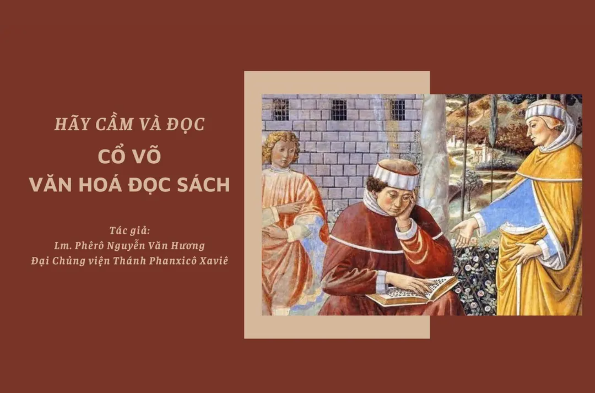 Hãy cầm và đọc - Cổ võ văn hoá đọc sách