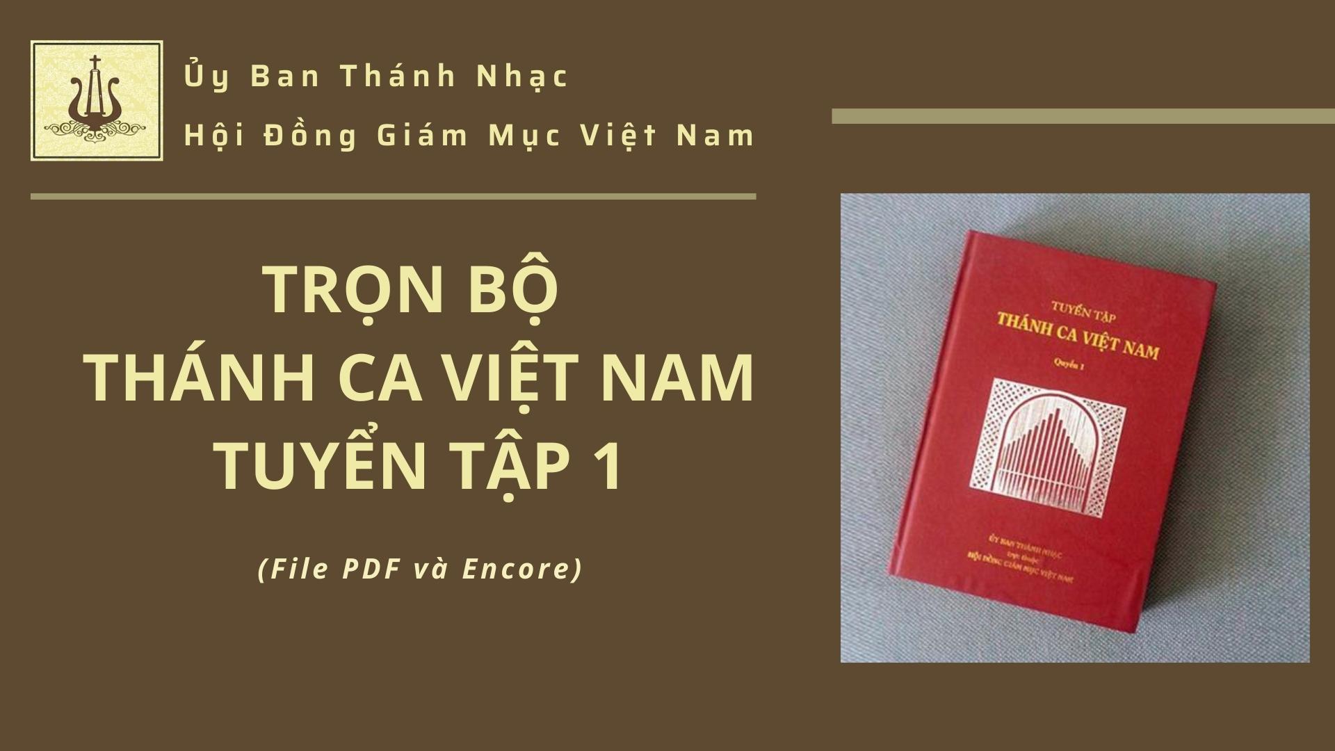 Thánh ca Việt Nam – Tuyển tập 1