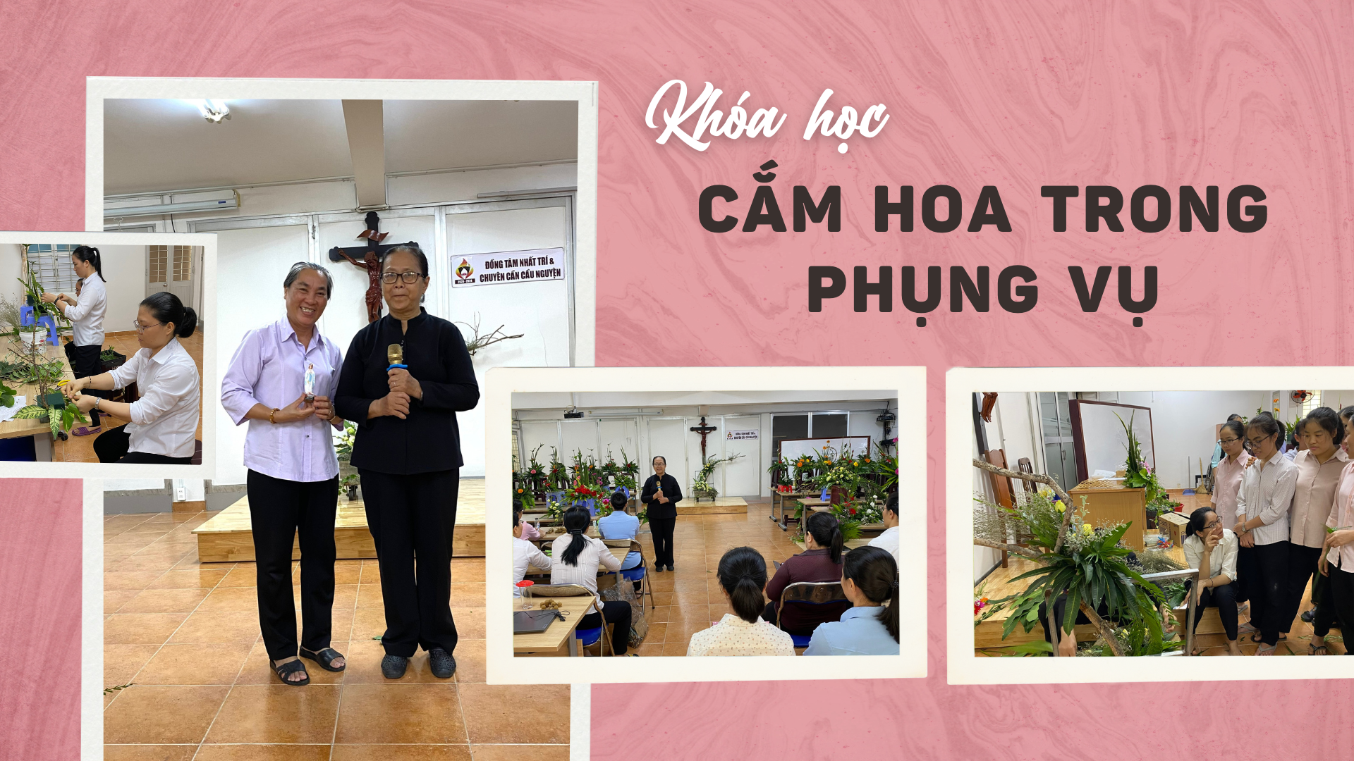 Khóa học cắm hoa trong phụng vụ - 2023