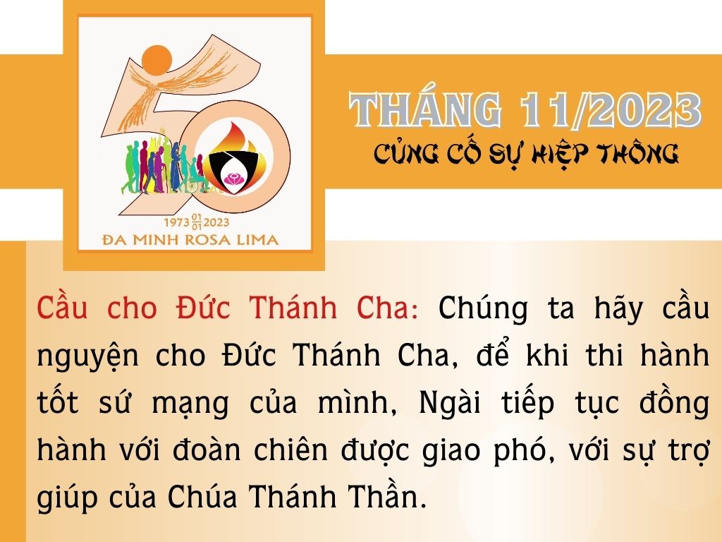 Lịch Phụng vụ 11/2023