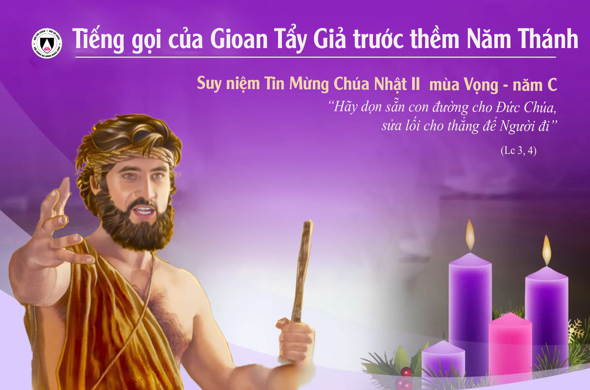 tieng goi cua gioan tay gia truoc them nam thanh   chua nhat ii mua vong c