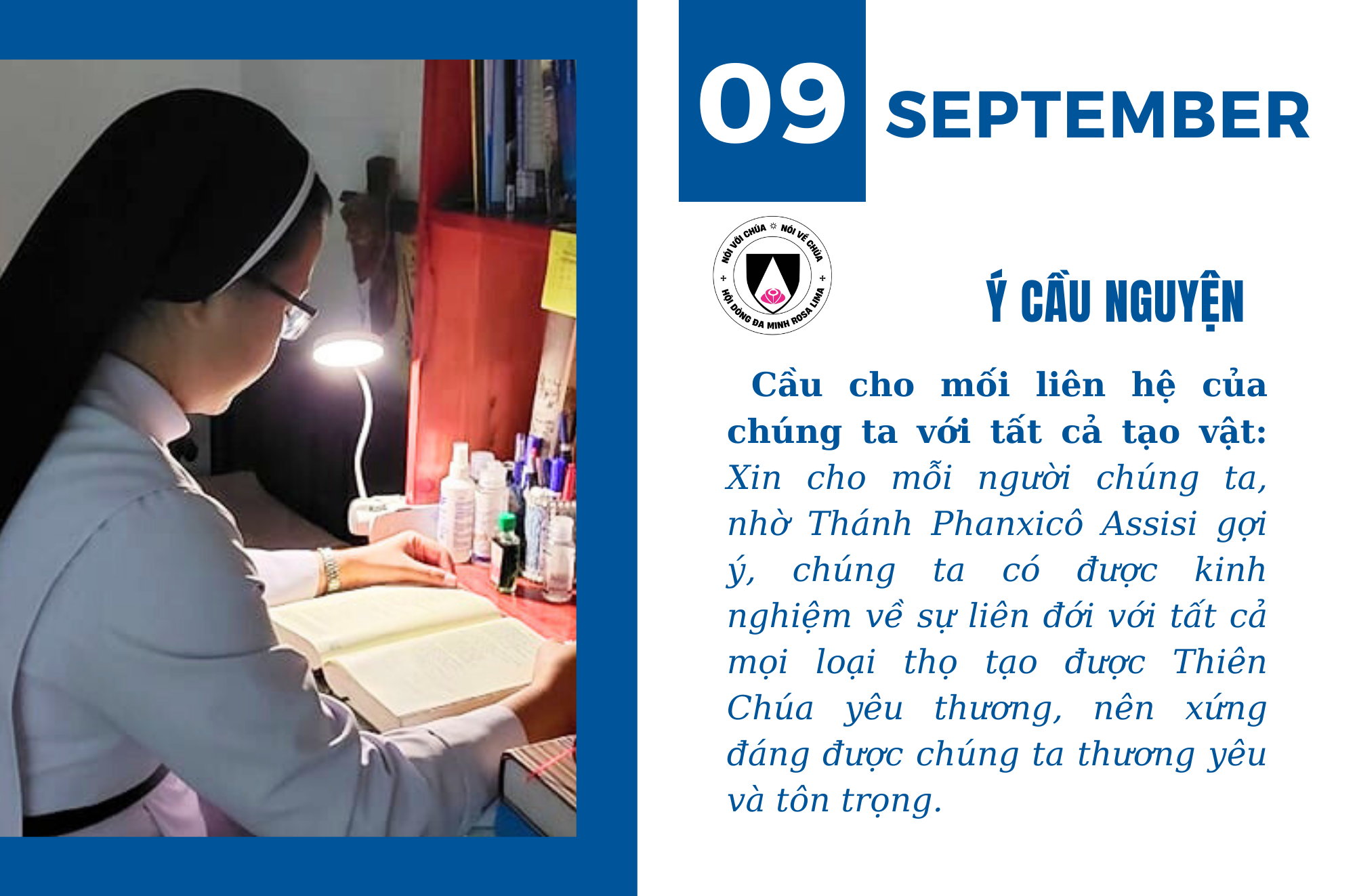 Lịch phụng vụ 09/2025