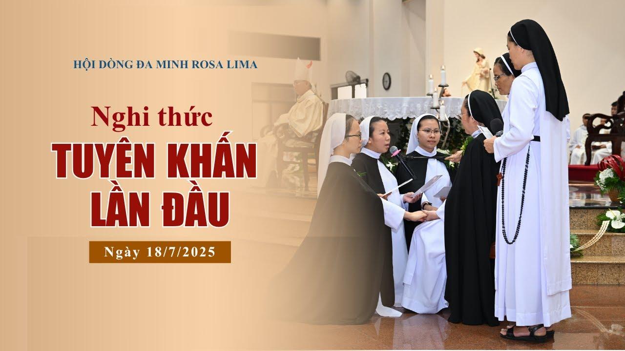 Nghi thức TUYÊN KHẤN LẦN ĐẦU