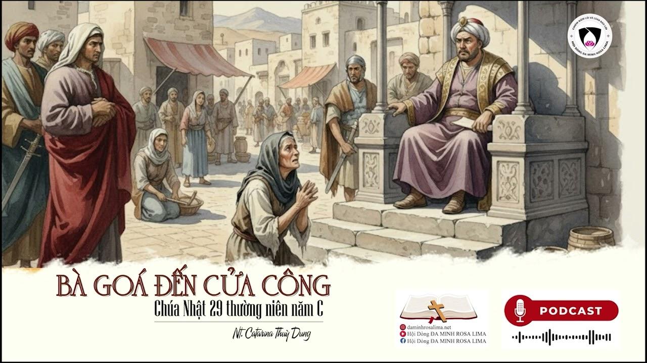 Chia sẻ Tin Mừng Chúa Nhật XXIX thường niên năm C