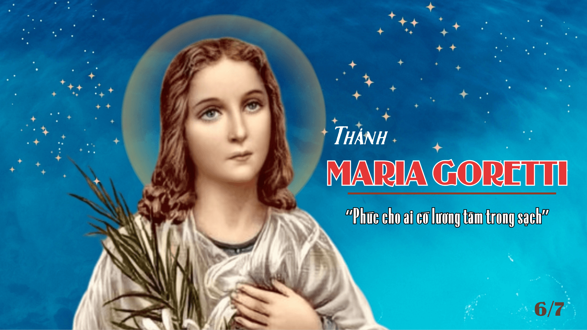 Ngày 06/7 - Thánh Maria Goretti