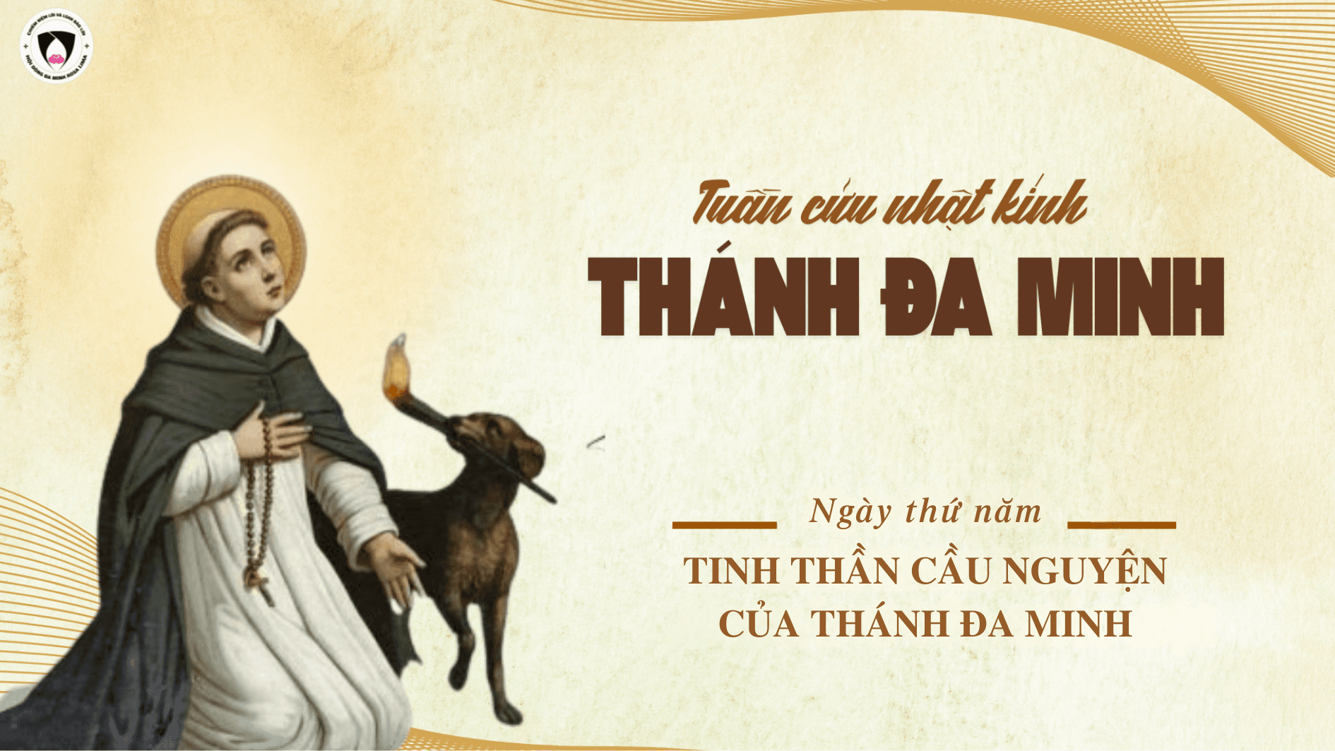 Tuần cửu nhật nhật kính Cha Thánh Đa Minh - Ngày thứ năm: Tinh thần cầu nguyện của Thánh Đa Minh