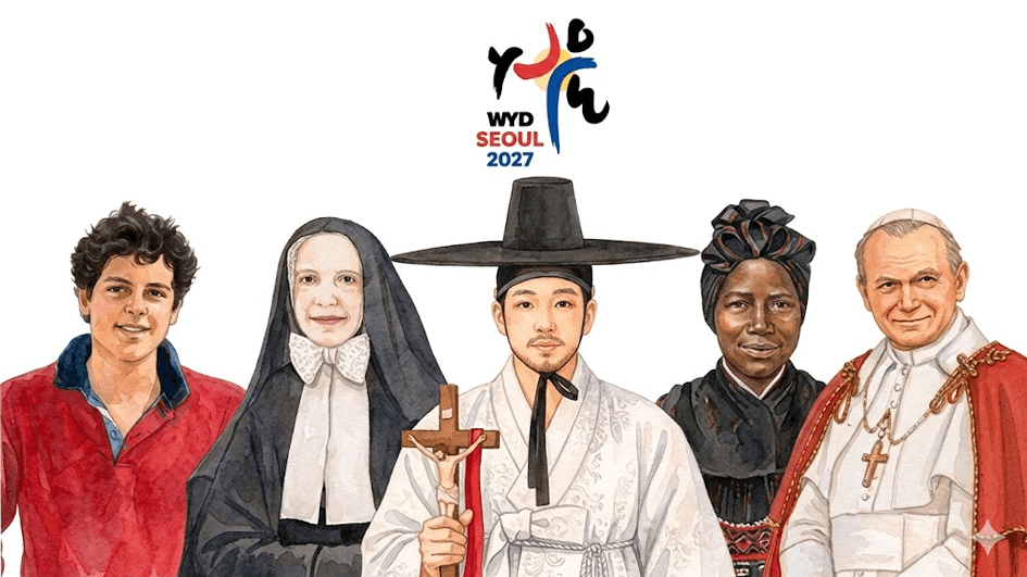 5 lời cầu nguyện ngắn dâng lên 5 vị thánh bổn mạng của ngày giới trẻ thế giới Seoul 2027