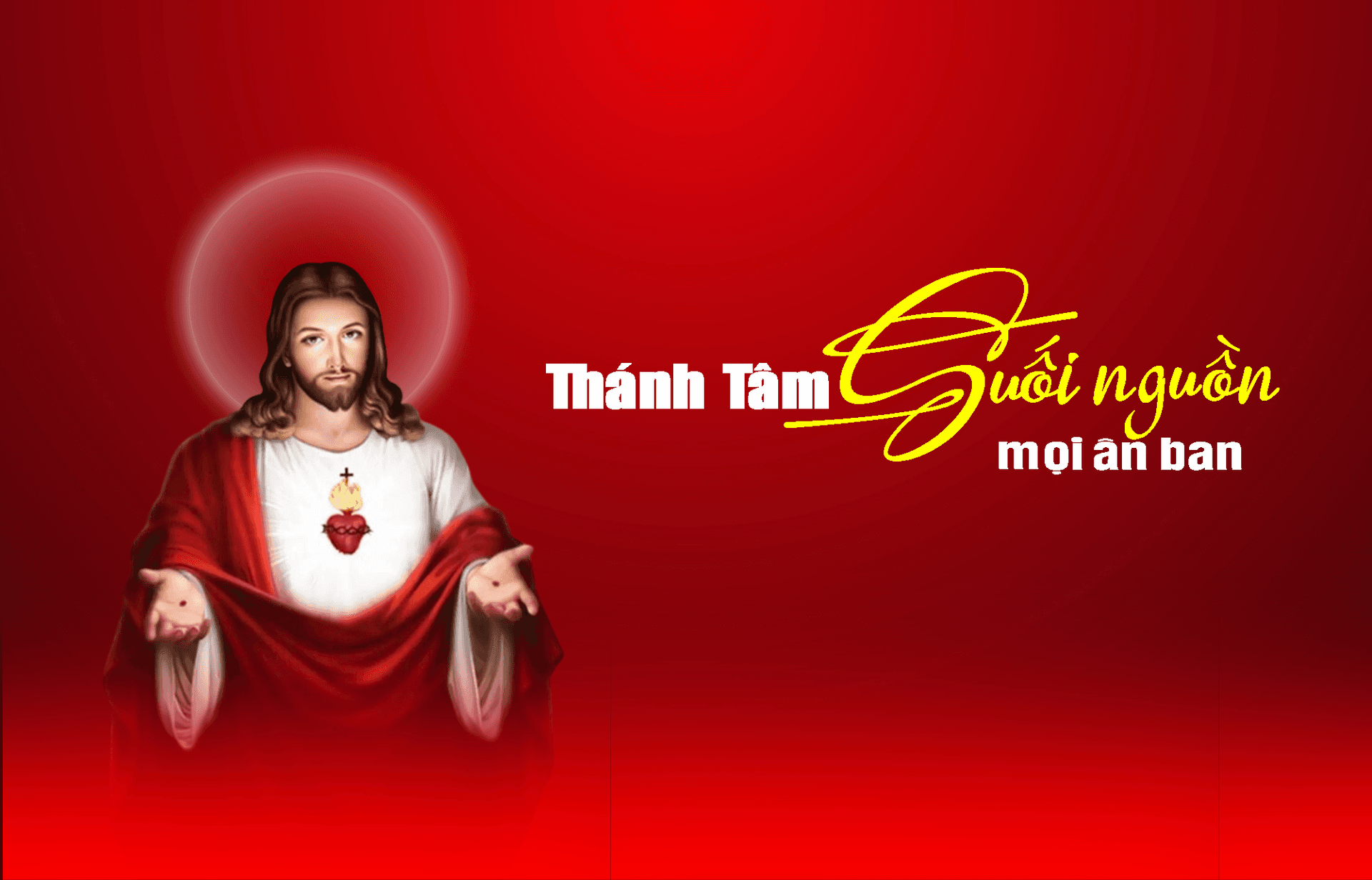 Thánh Tâm - suối nguồn mọi ân ban