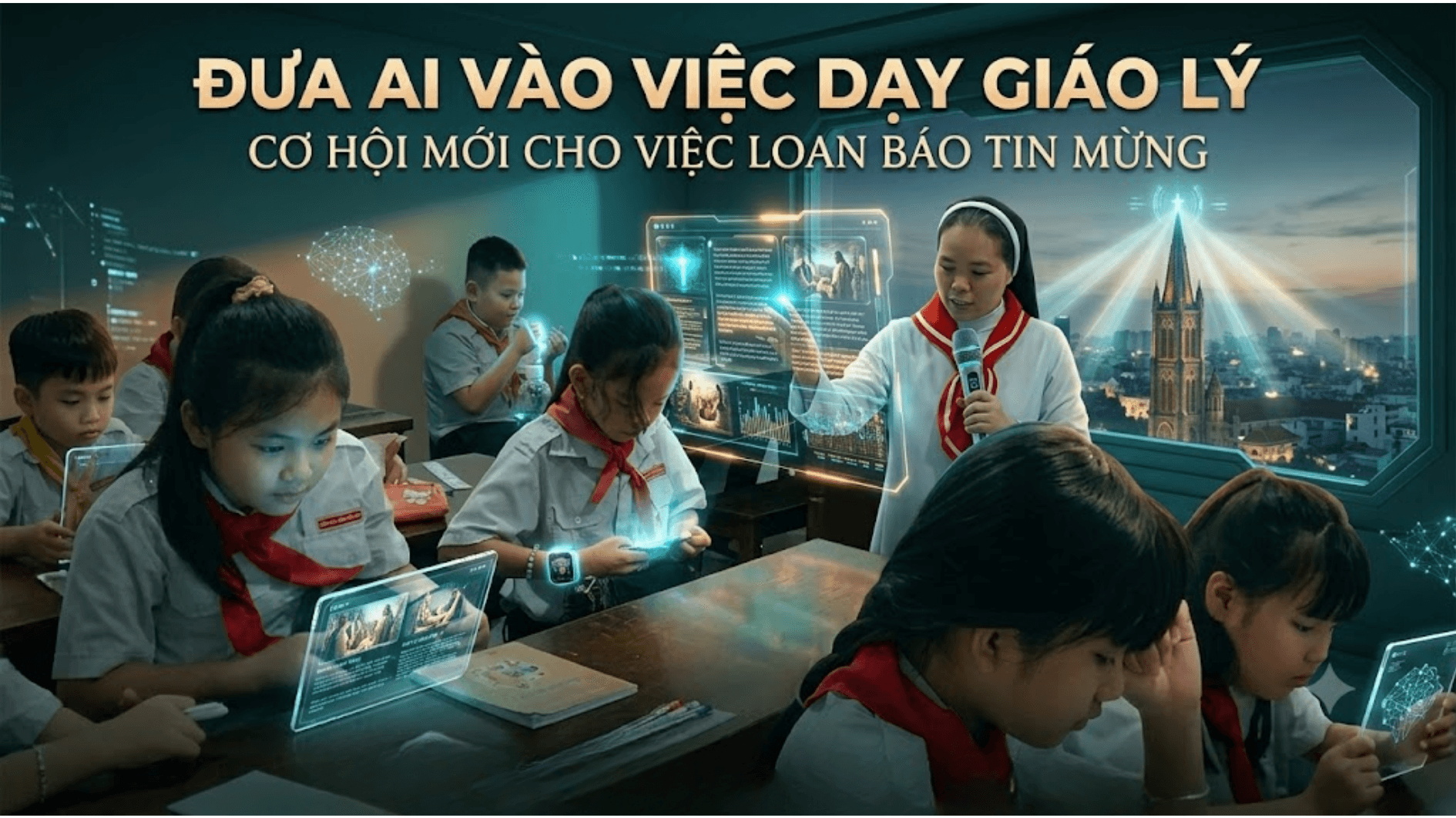 Đưa AI vào việc dạy giáo lý: Cơ hội mới cho việc loan báo Tin Mừng?