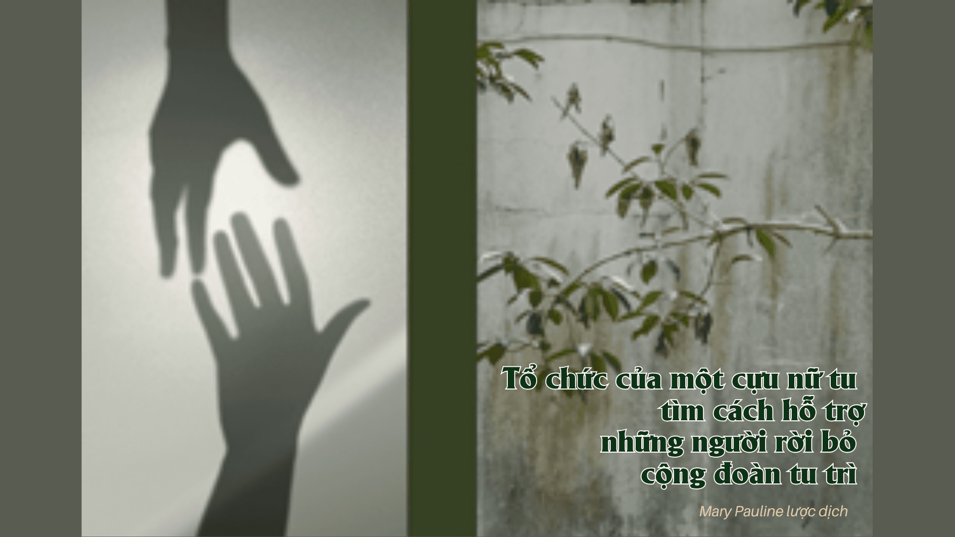 Tổ chức của một cựu nữ tu tìm cách hỗ trợ những người rời bỏ cộng đoàn tu trì