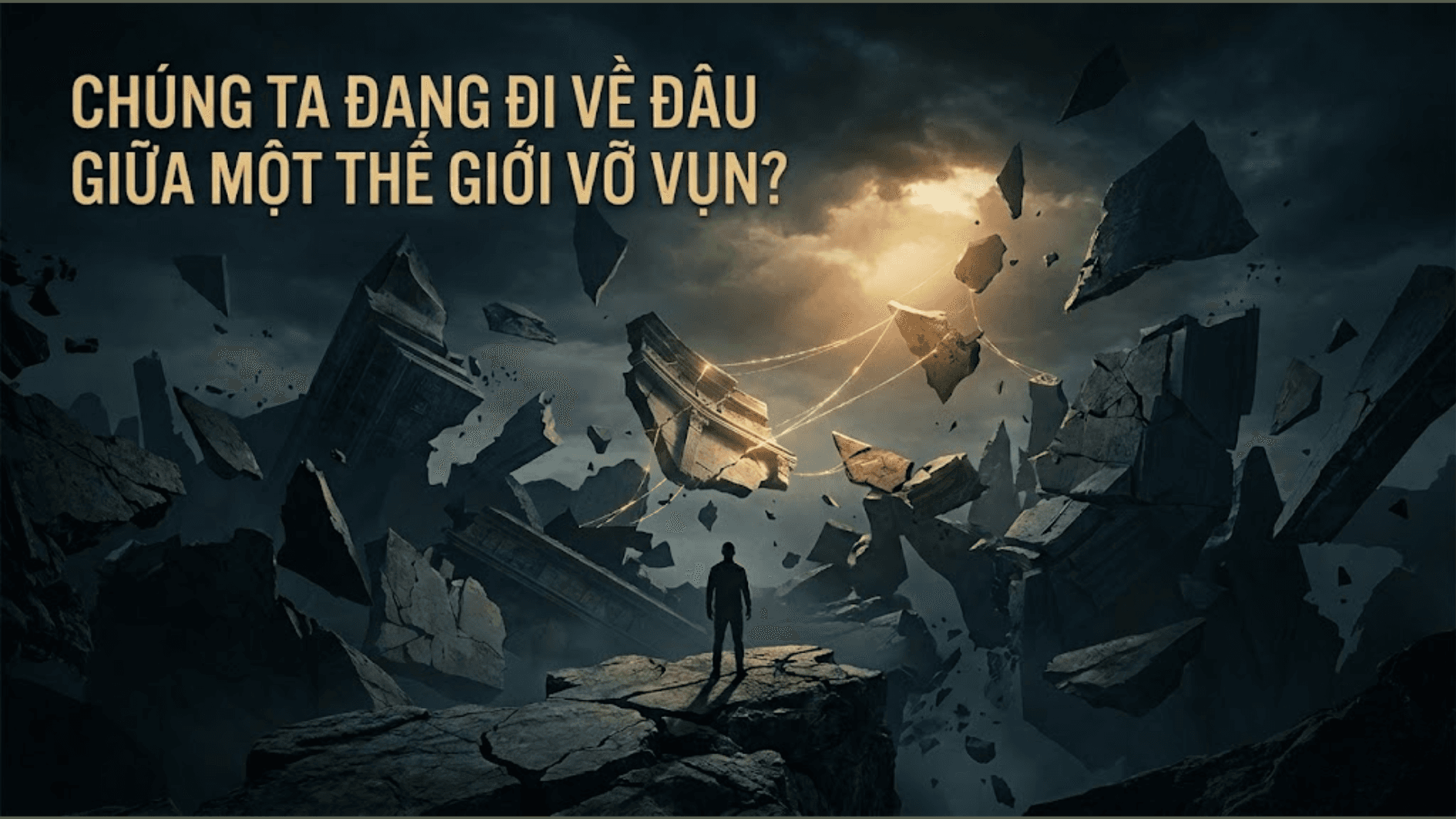 Chúng ta đang đi về đâu
            giữa một thế giới vỡ vụn?