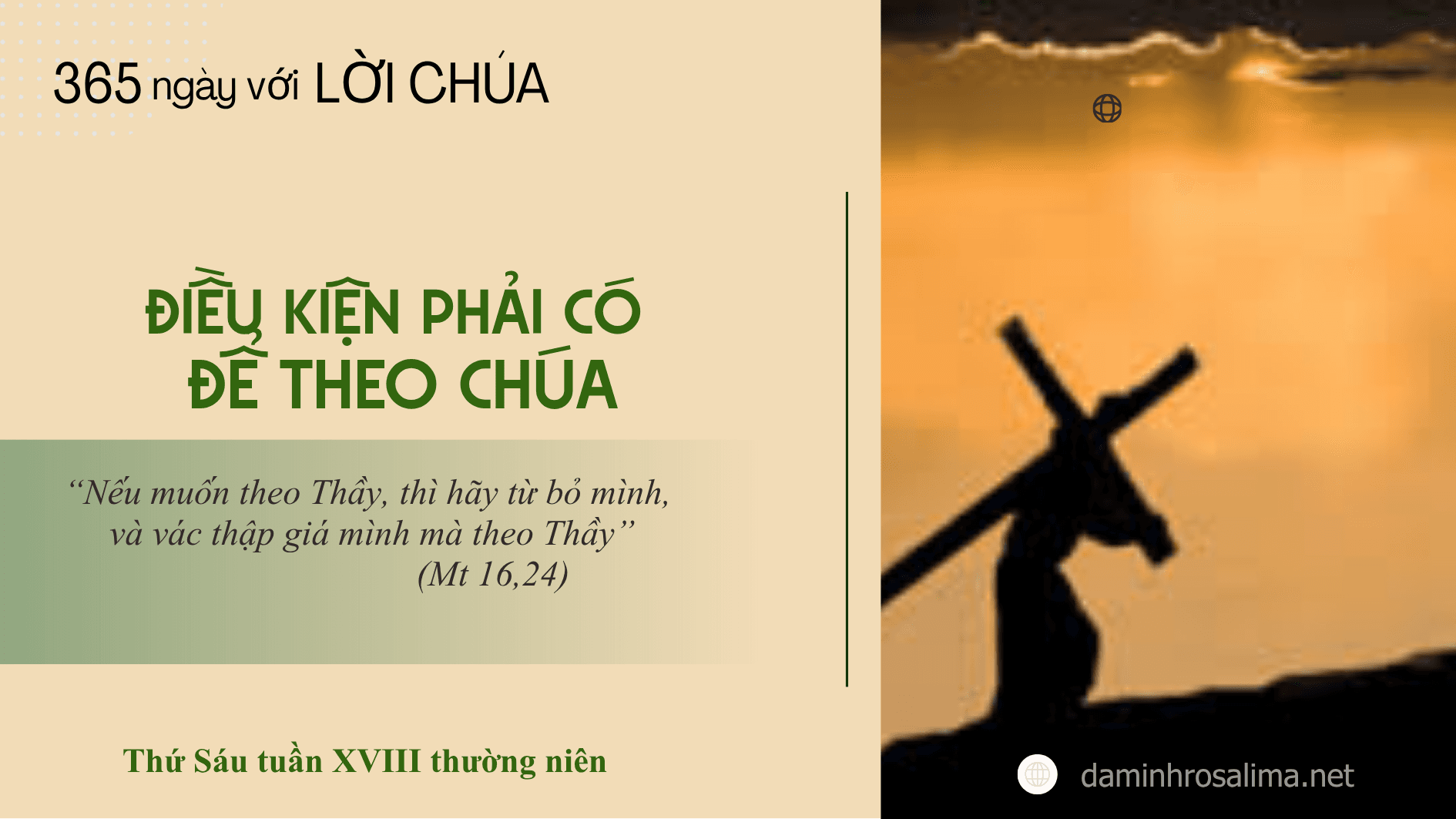 Thứ Sáu tuần XVIII thường niên
