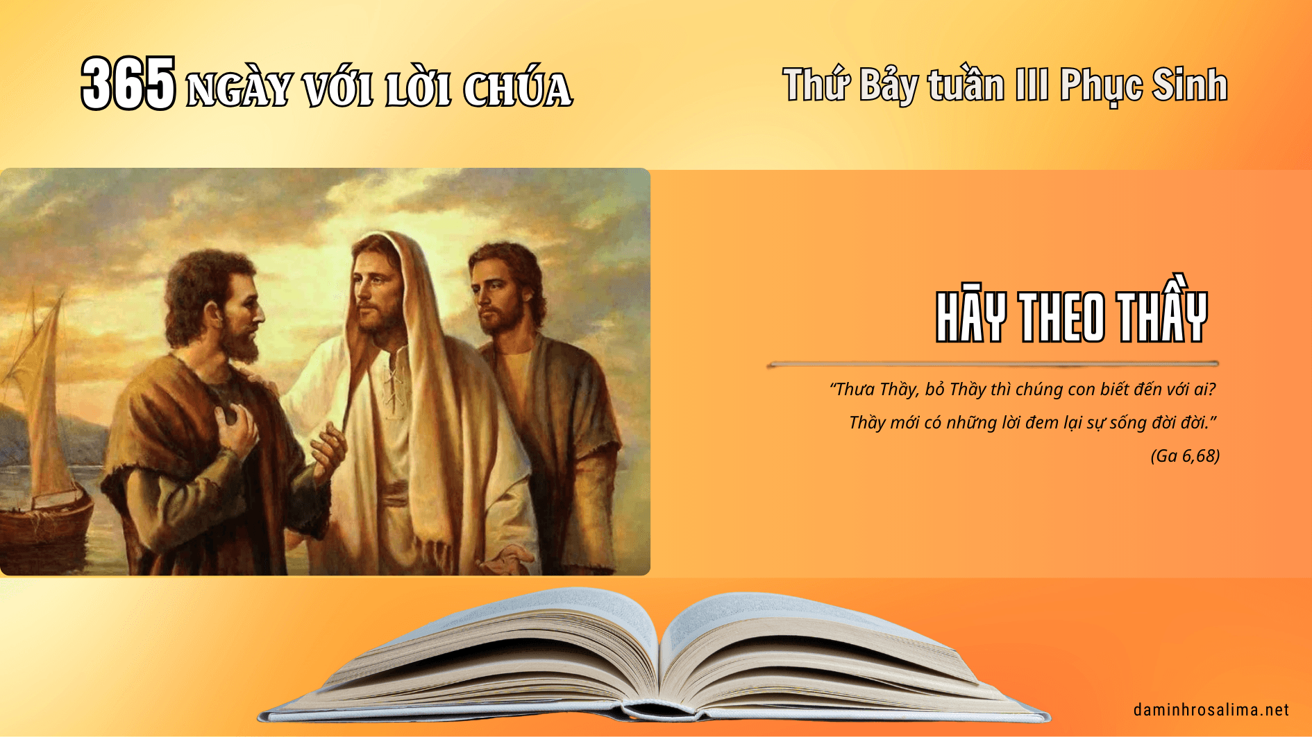 Thứ Bảy tuần 3 Phục Sinh