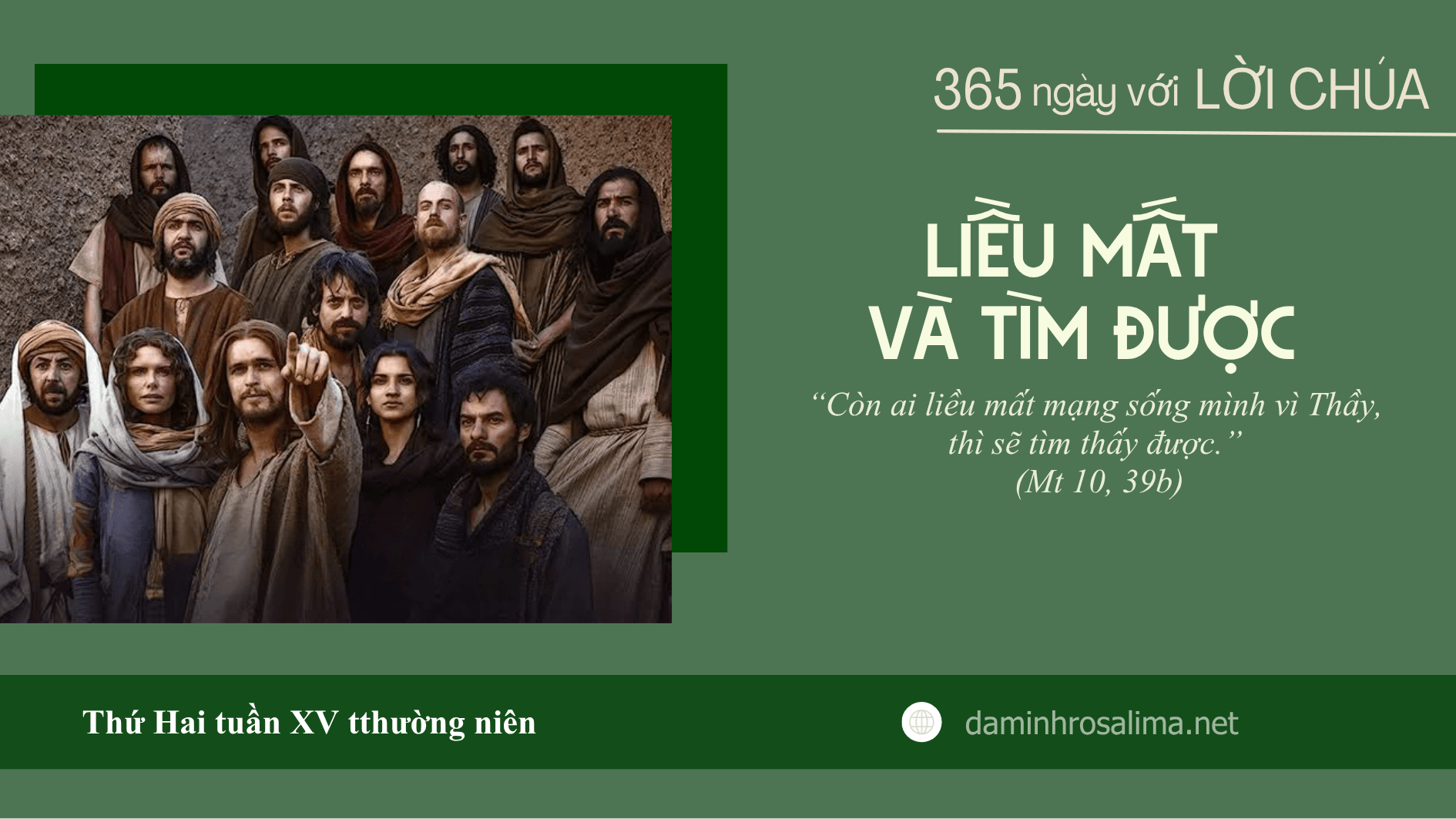 Thứ Hai tuần XV thường niên