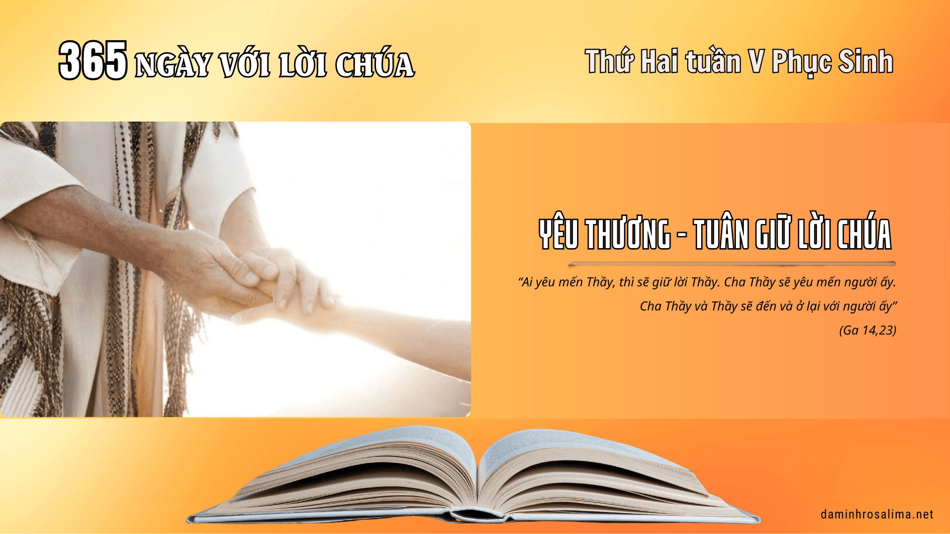 Thứ Hai tuần V Phục Sinh
