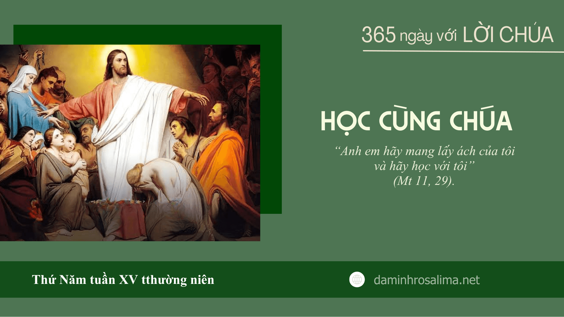 Thứ Năm tuần XV thường niên
