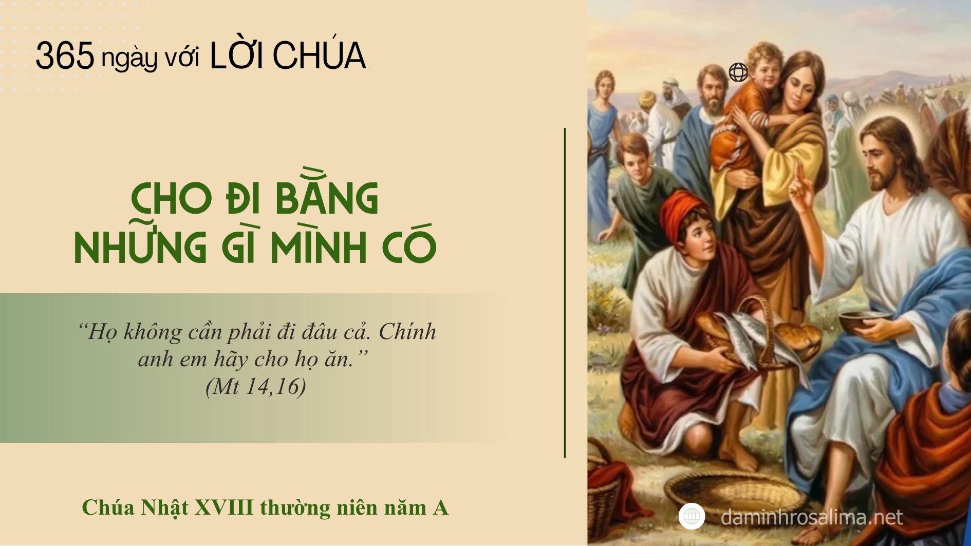 Chúa Nhật XVIII thường niên năm A