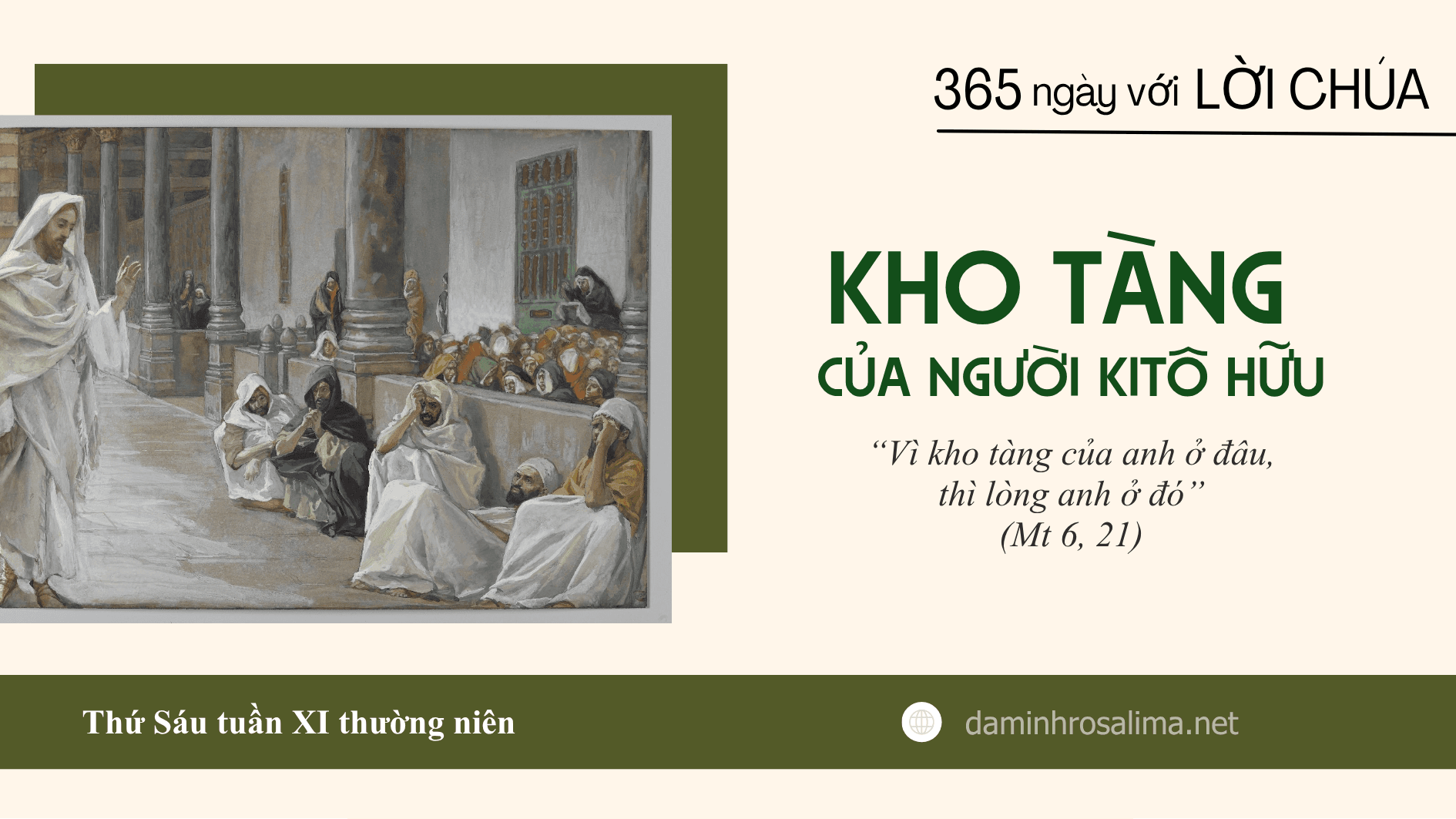 Thứ Sáu tuần XI Thường niên