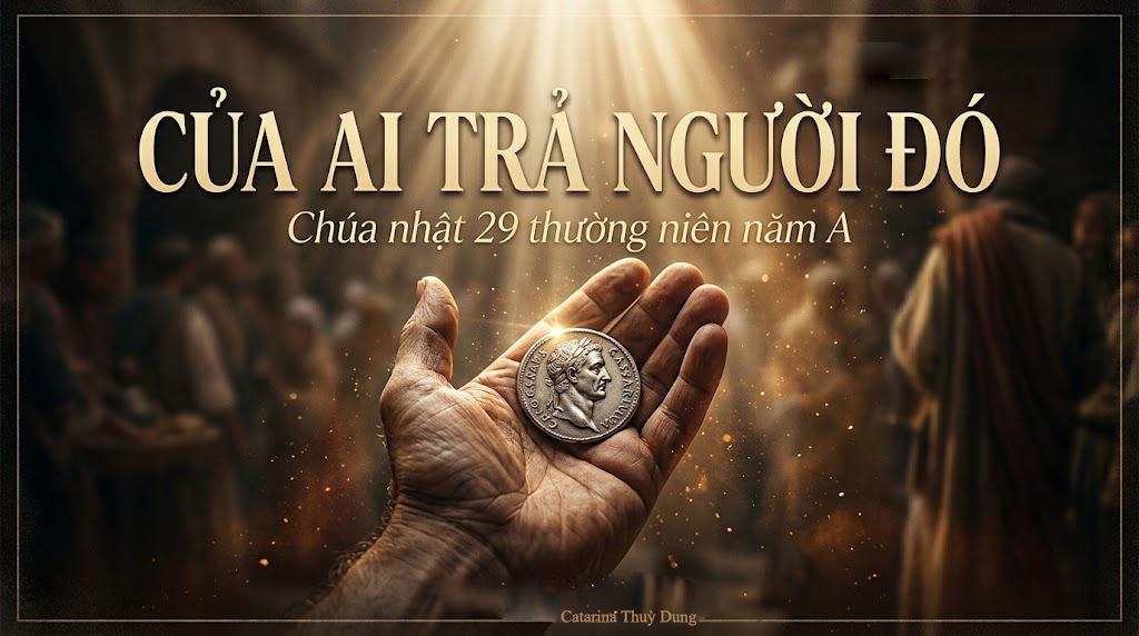 Của ai trả cho người đó - Chúa Nhật 29 thường niên năm A (Sr. Thuỳ Dung)