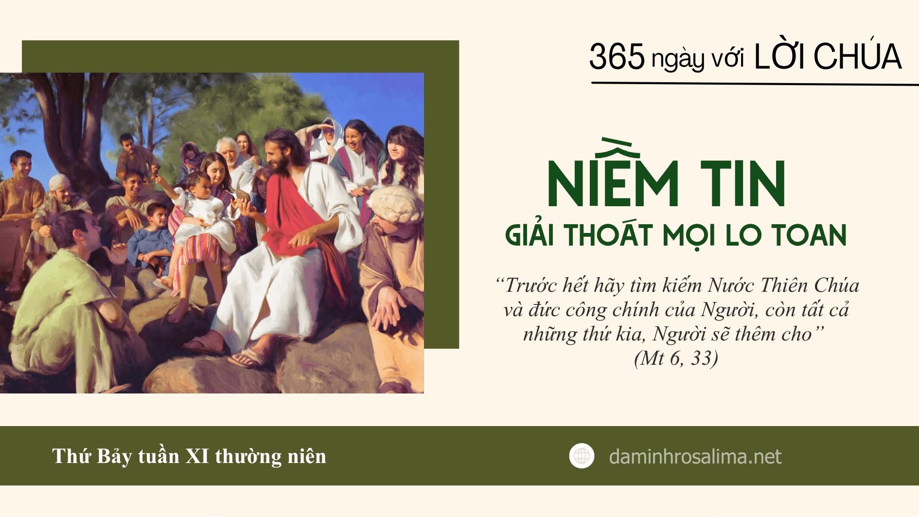 Thứ Bảy tuần XI Thường niên