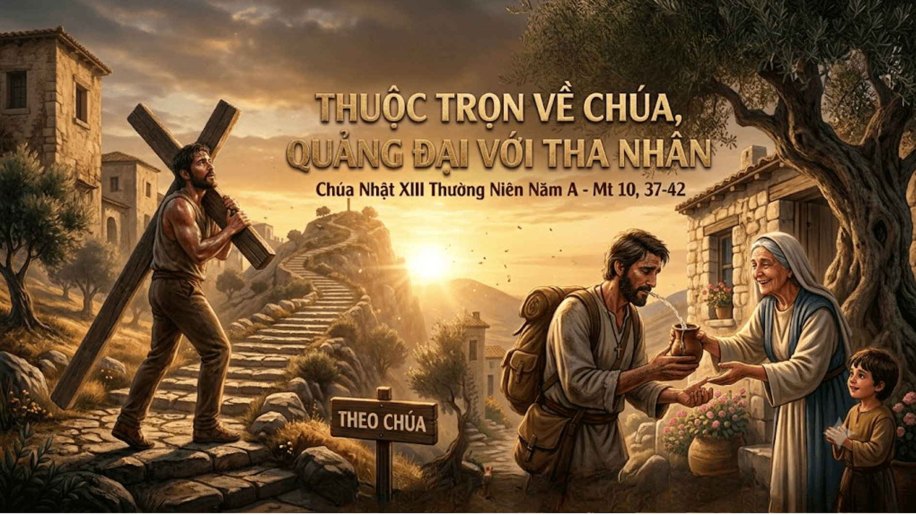 Chân dung người môn đệ: Thuộc trọn về
        Chúa, quảng đại với tha nhân