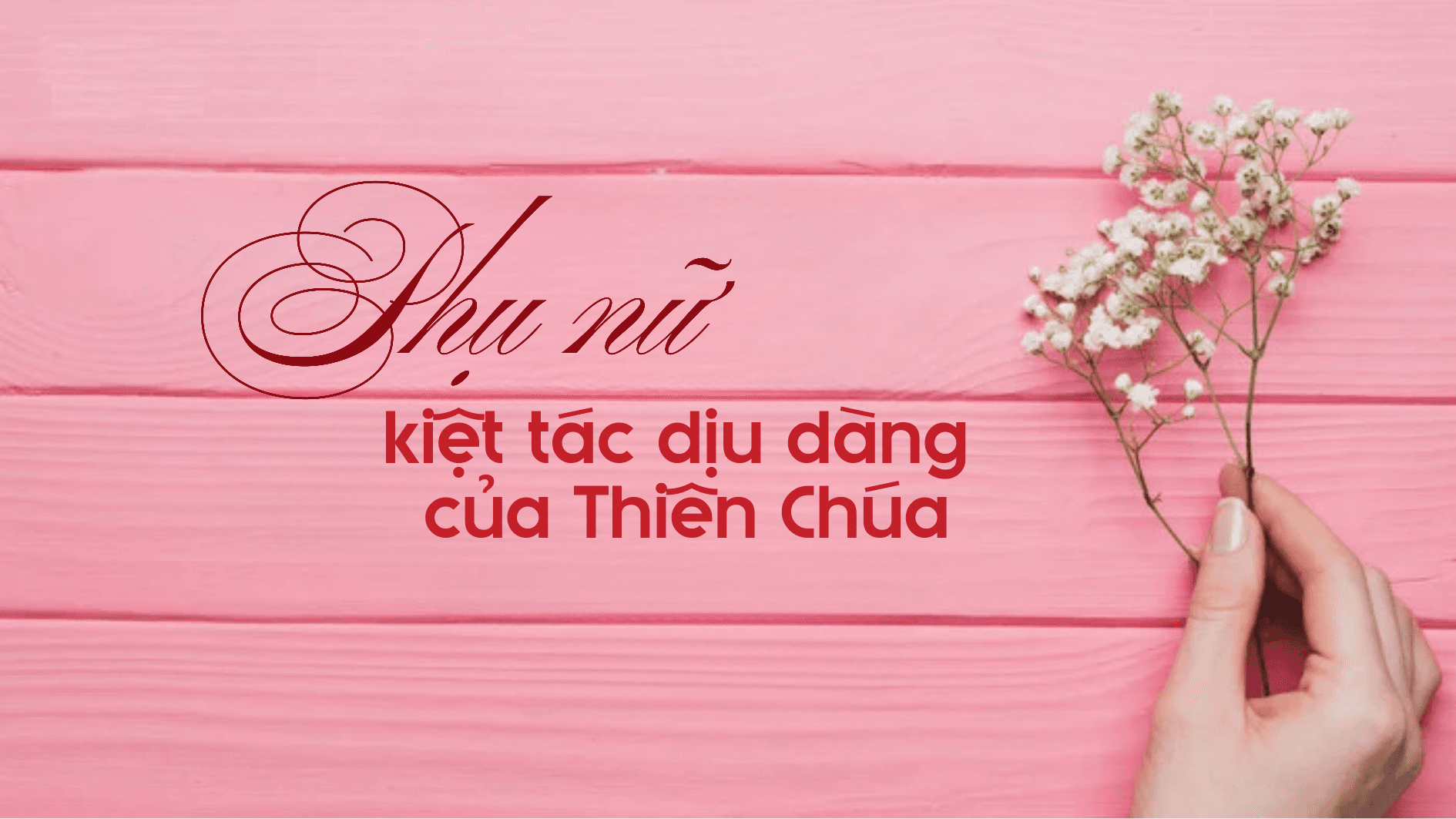 PHỤ NỮ – kiệt tác dịu dàng của Thiên Chúa