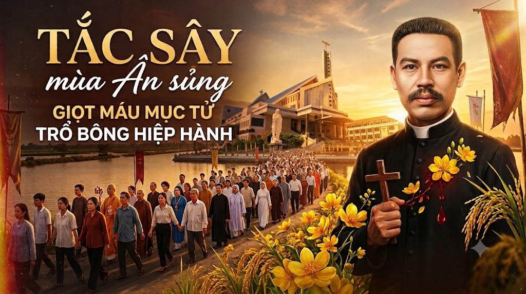 Tắc Sậy mùa Ân sủng: Giọt máu Mục tử trổ bông hiệp hành
