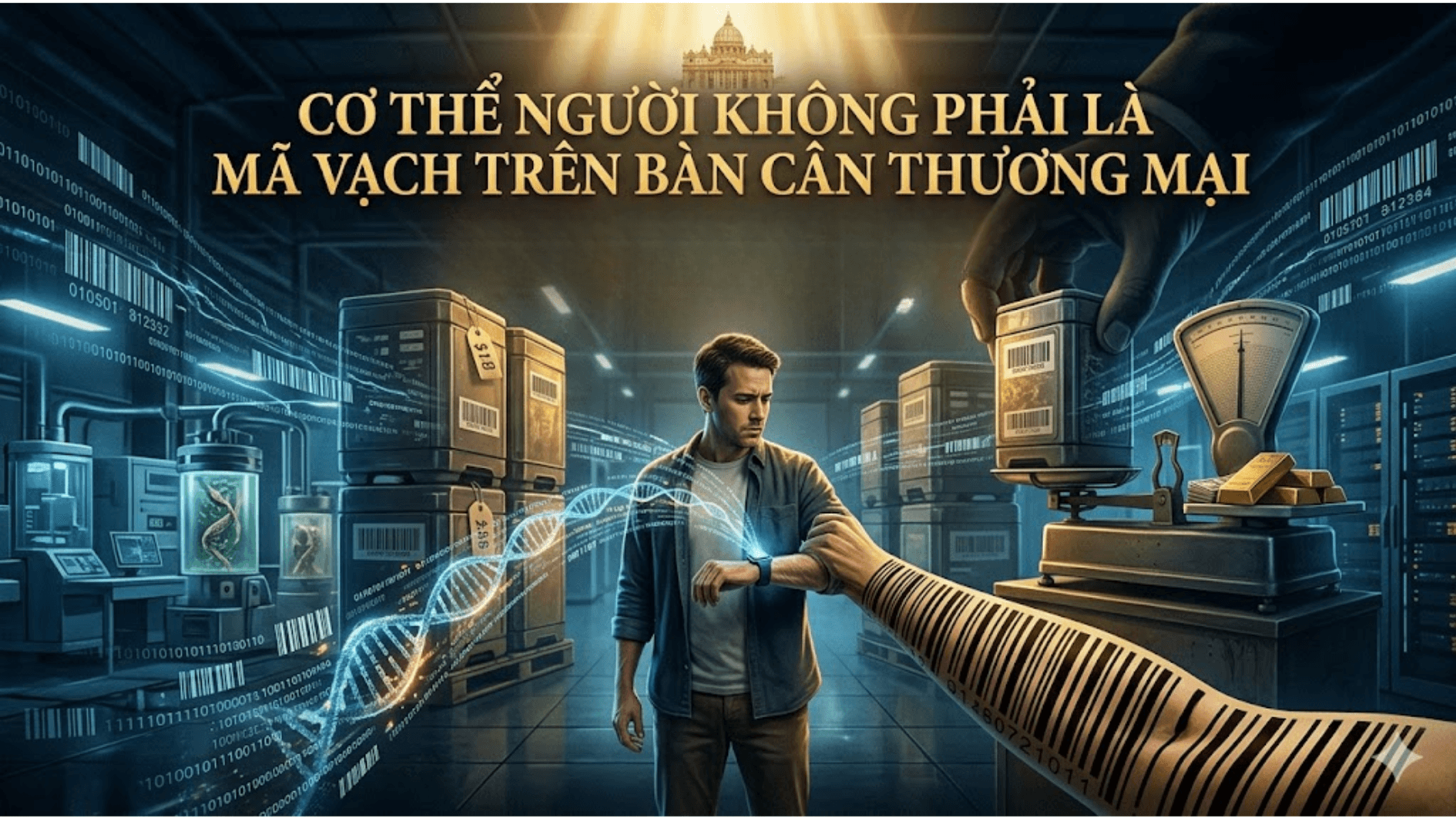 Cơ thể người không phải là mã vạch
    trên bàn cân thương mại