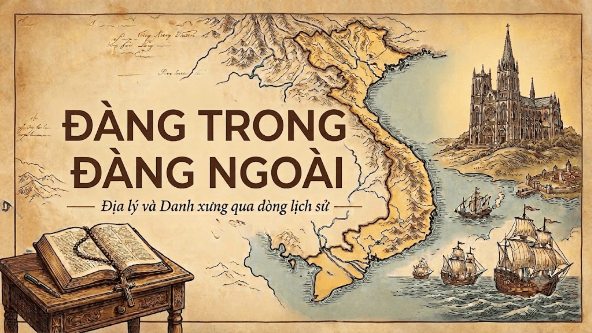 Địa lý và danh xưng qua dòng lịch sử: Đàng trong - Đàng ngoài