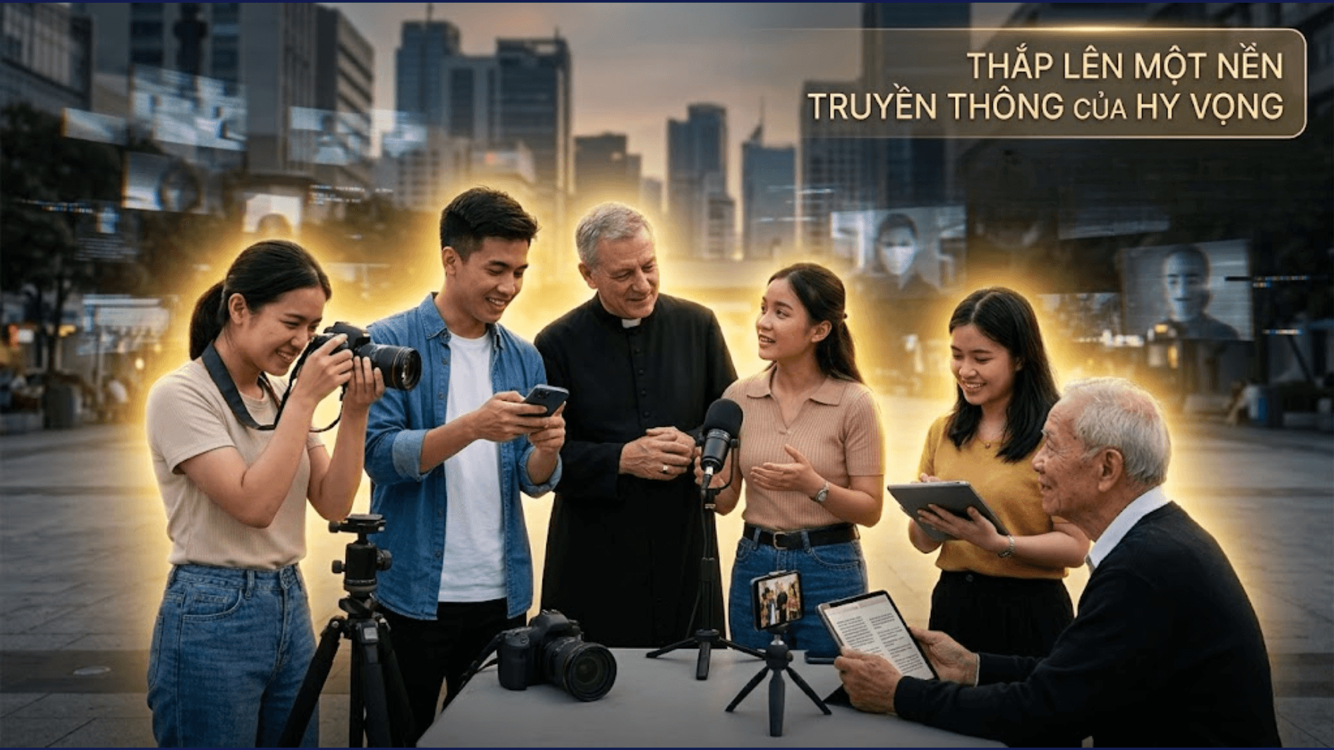 Thắp lên một nền truyền thông của hy vọng
