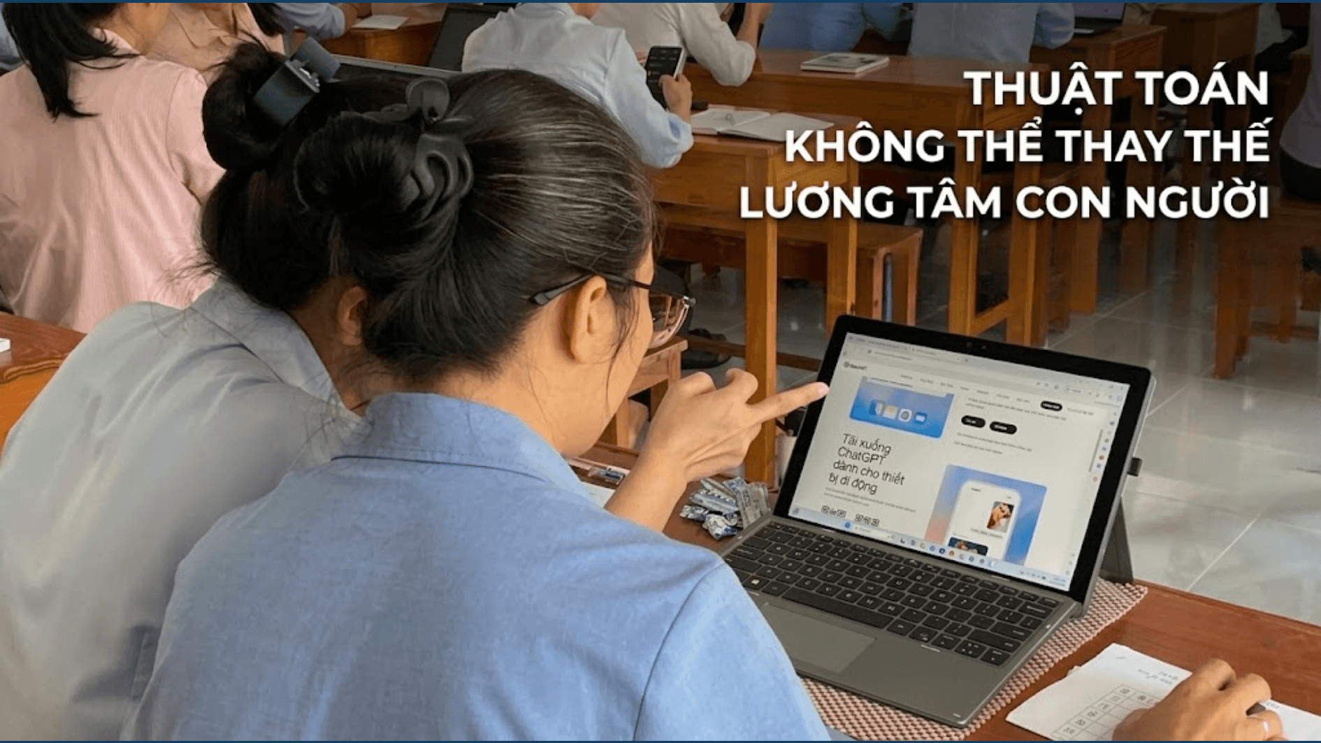 Thuật toán không thể thay thế lương tâm con người